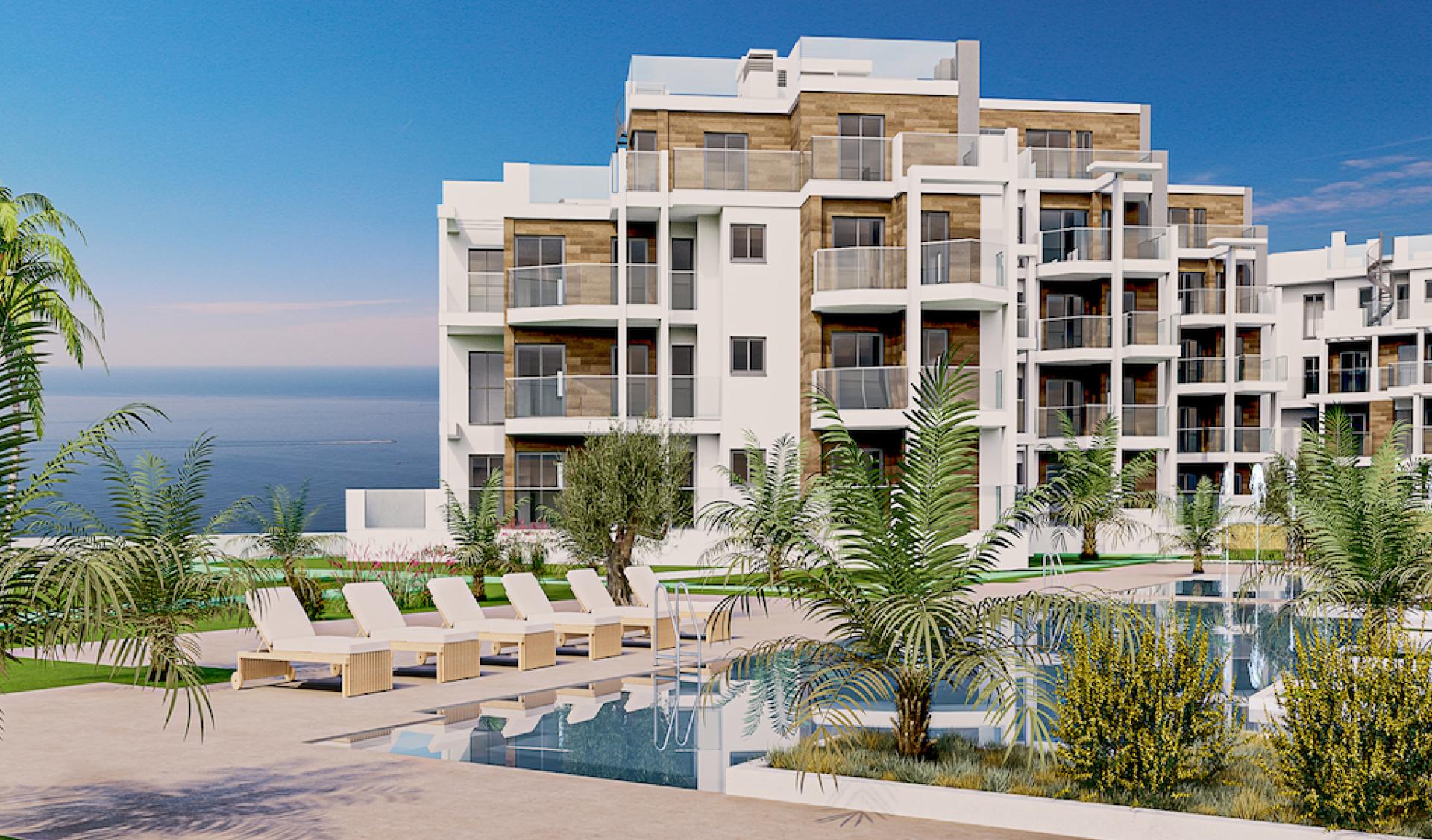 2 chambre Appartements - terrasse sur le toit à Denia in Medvilla Spanje