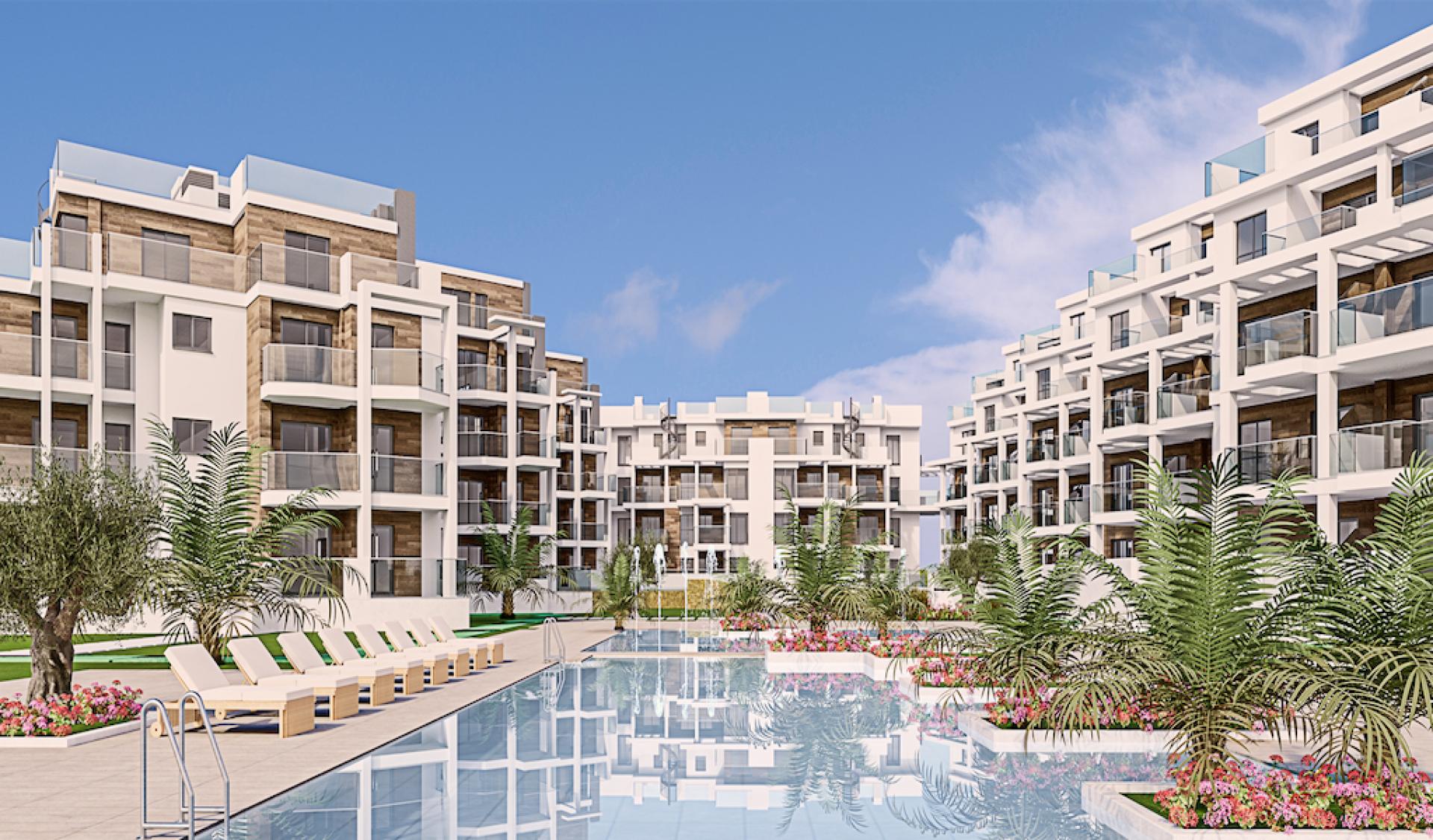 2 chambre Appartements - terrasse sur le toit à Denia in Medvilla Spanje
