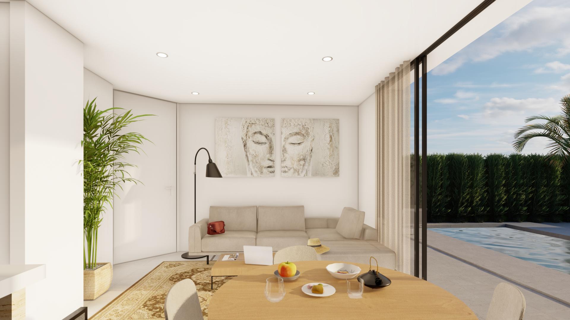 2 chambre Villa à Los Urrutias in Medvilla Spanje