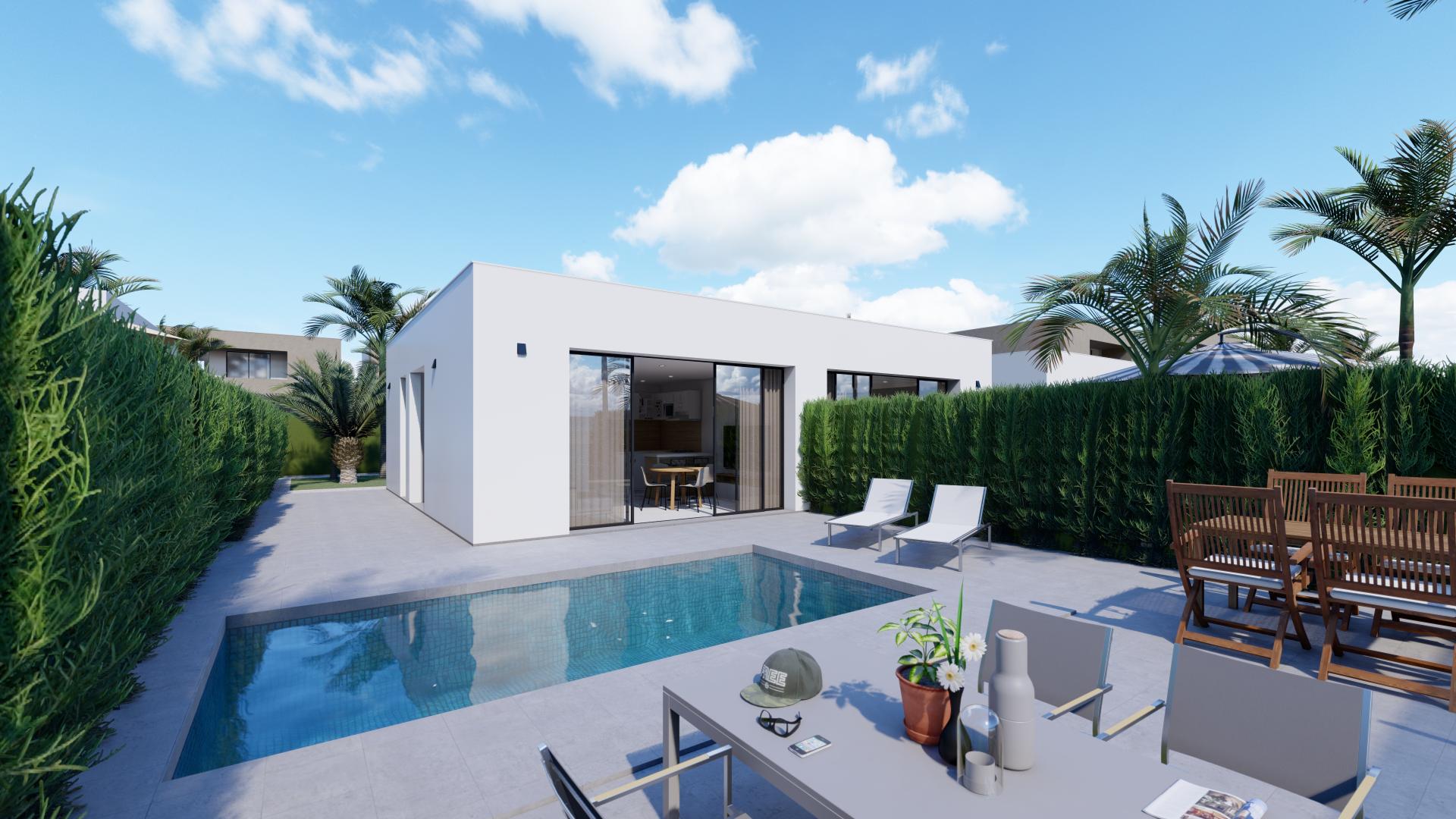 2 chambre Villa à Los Urrutias in Medvilla Spanje