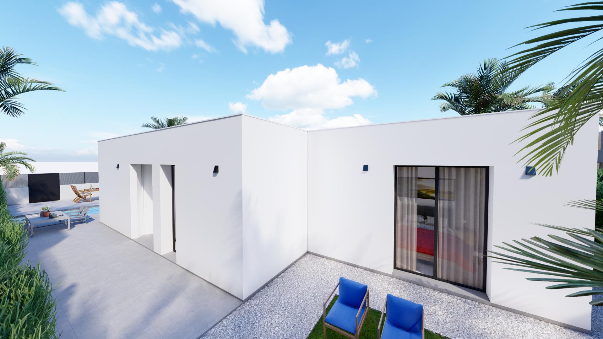 2 chambre Villa à Los Urrutias in Medvilla Spanje