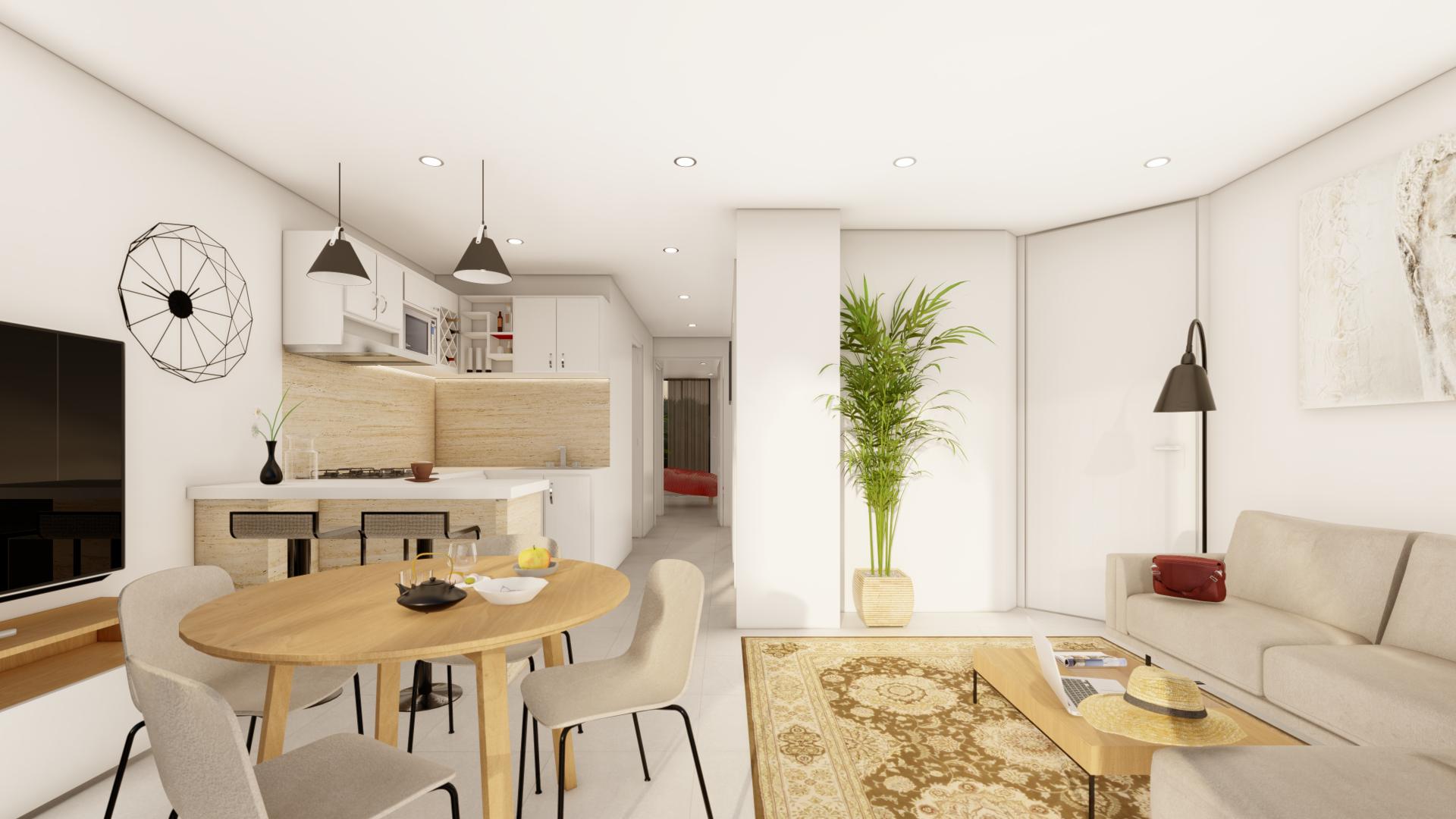 2 chambre Villa à Los Urrutias in Medvilla Spanje