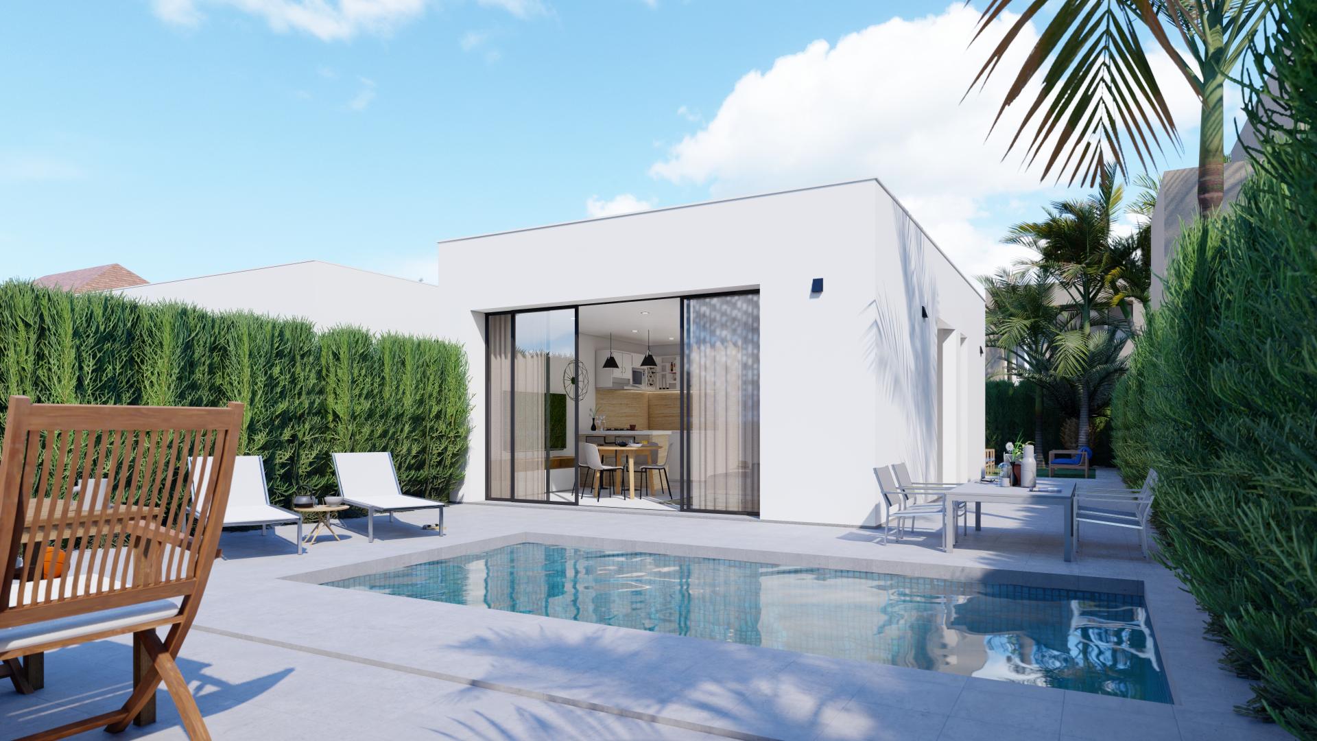 2 chambre Villa à Los Urrutias in Medvilla Spanje