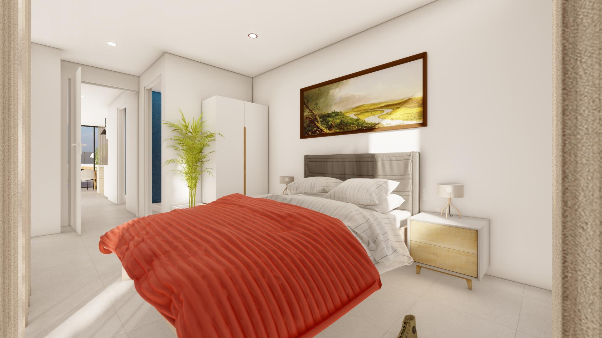 2 chambre Villa à Los Urrutias in Medvilla Spanje