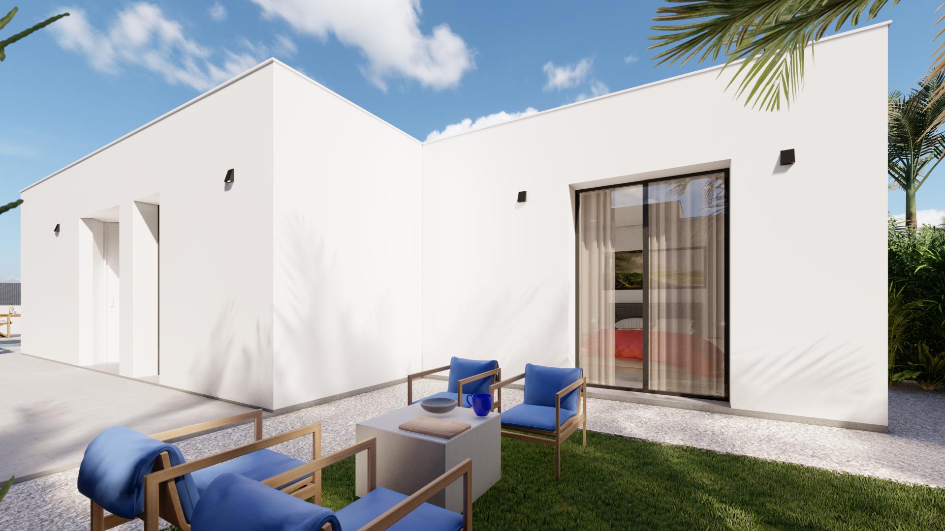 2 chambre Villa à Los Urrutias in Medvilla Spanje