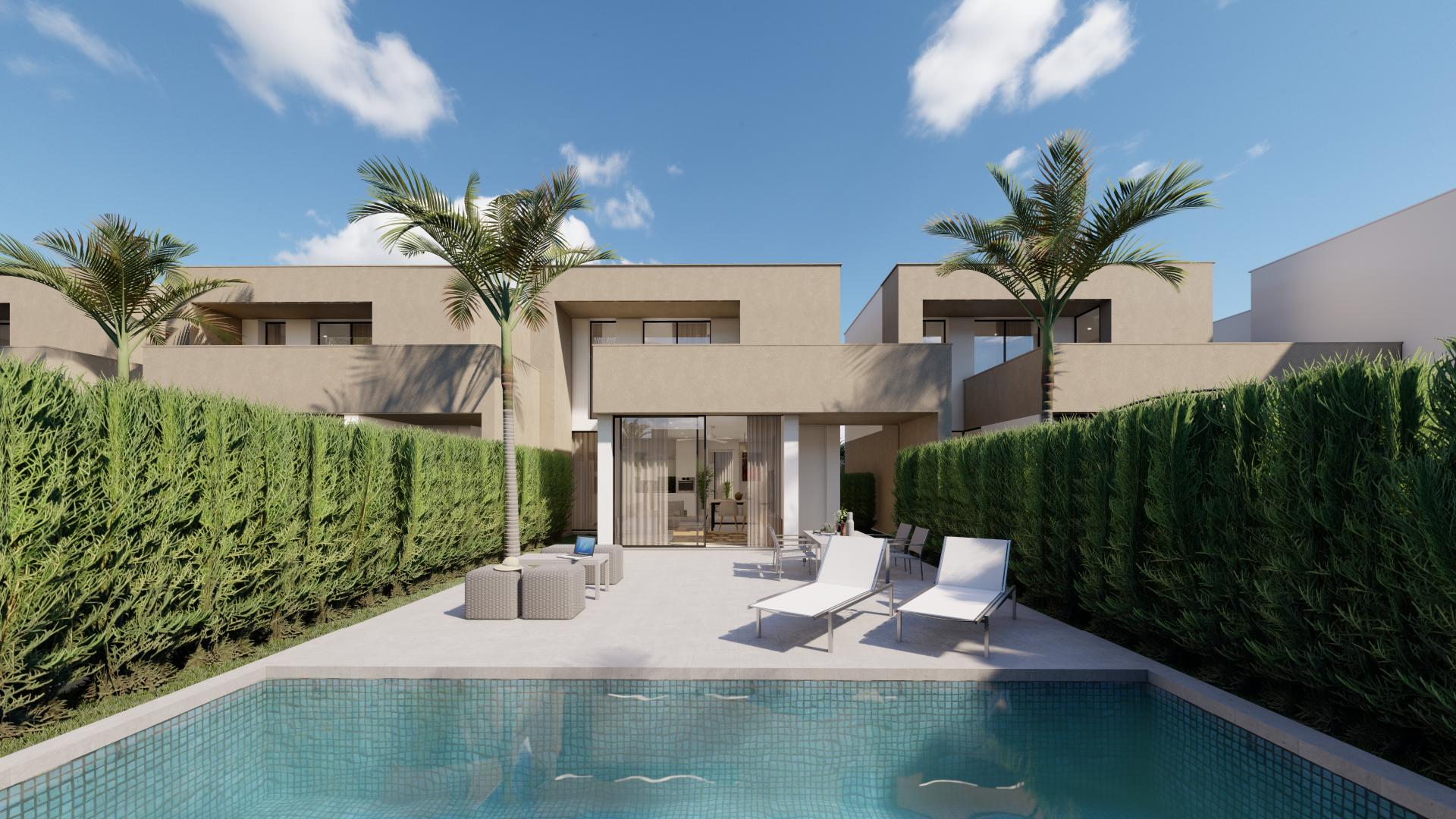 3 chambre Villa à Los Urrutias in Medvilla Spanje