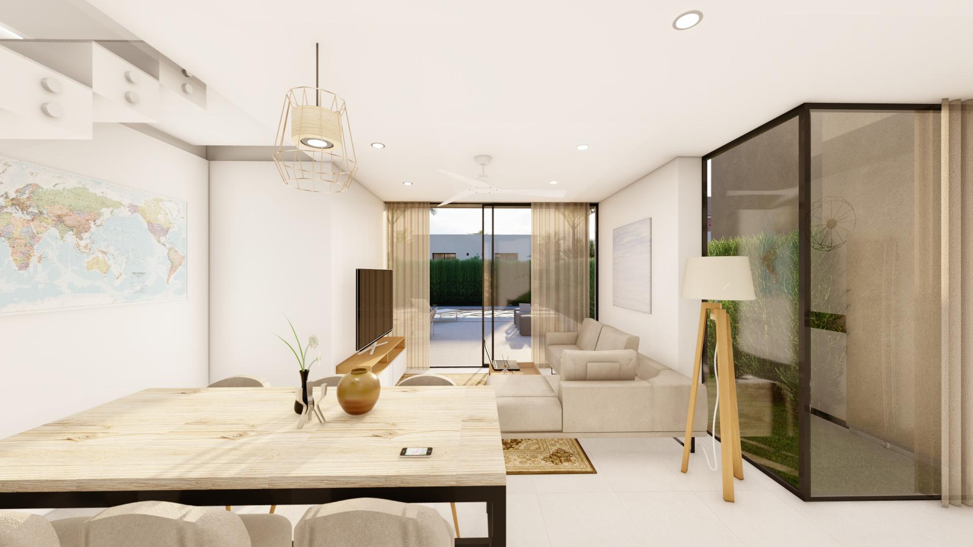 3 chambre Villa à Los Urrutias in Medvilla Spanje