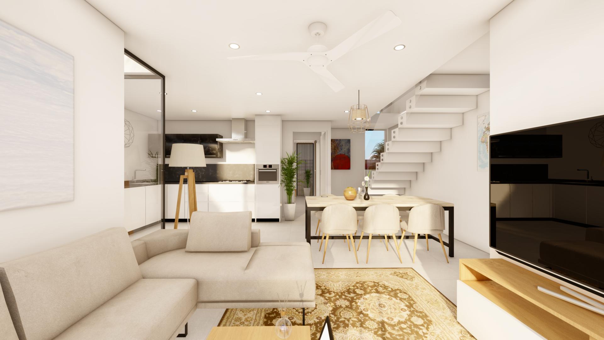 3 chambre Villa à Los Urrutias in Medvilla Spanje