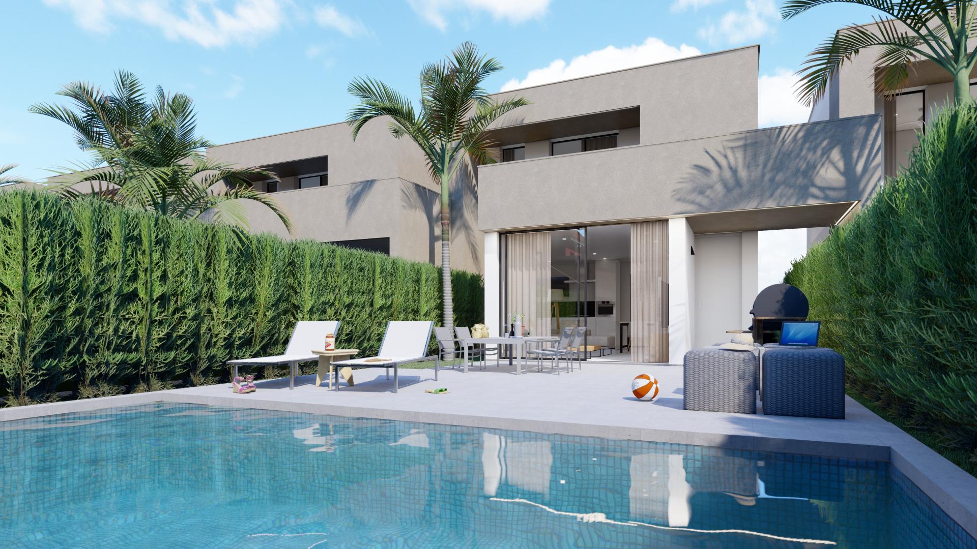 3 chambre Villa à Los Urrutias in Medvilla Spanje
