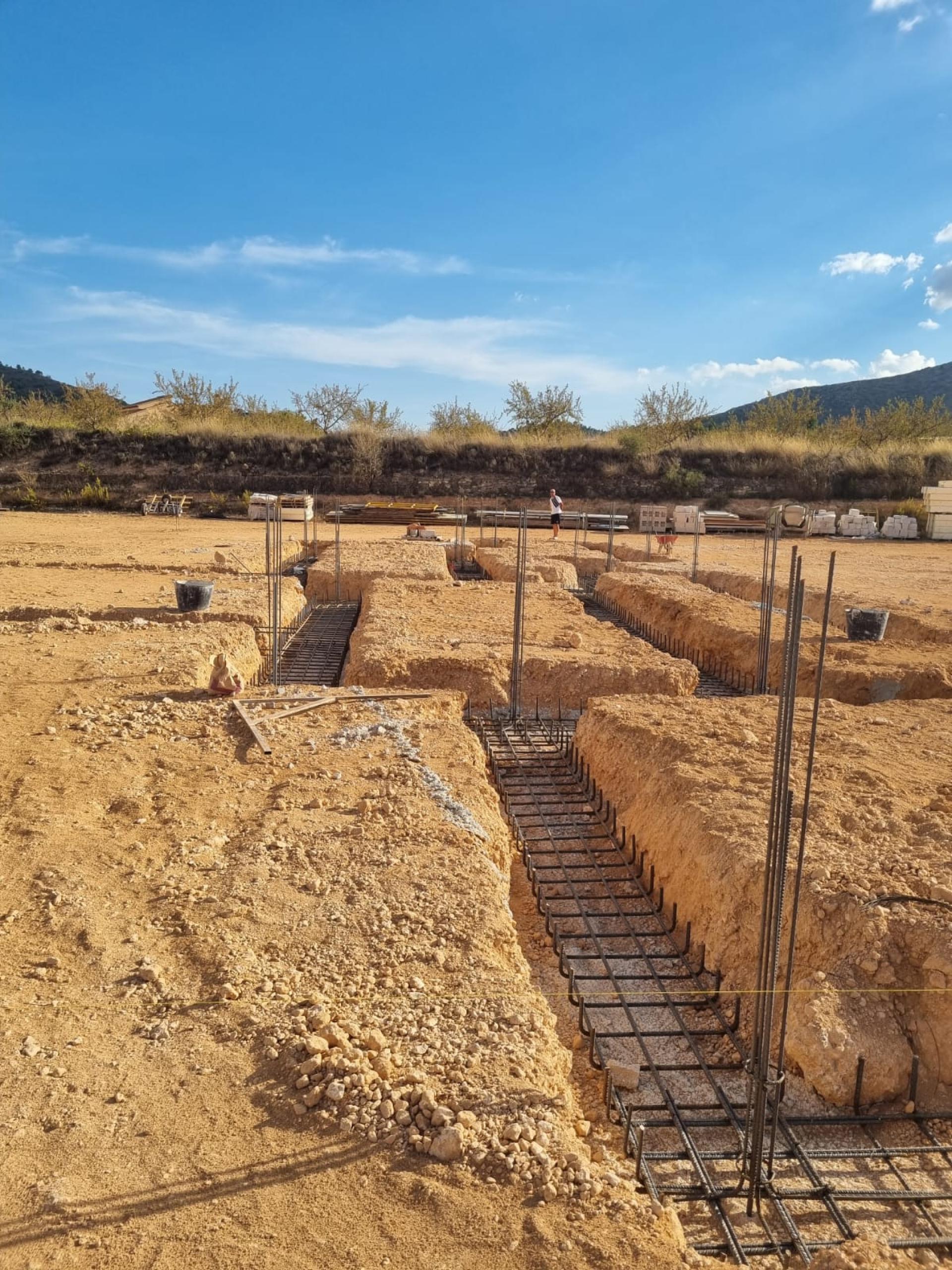 Villa individuelle avec piscine en construction à La Romana in Medvilla Spanje