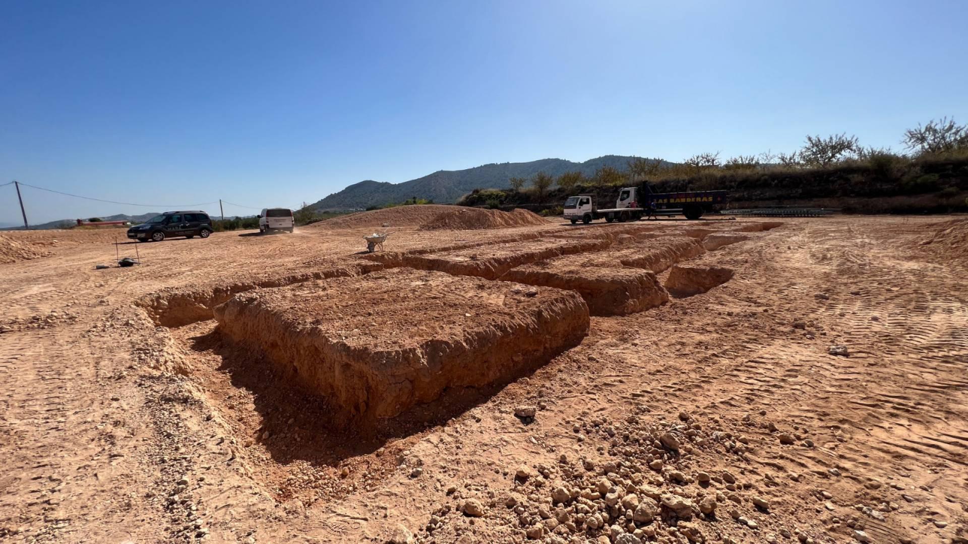 Villa individuelle avec piscine en construction à La Romana in Medvilla Spanje