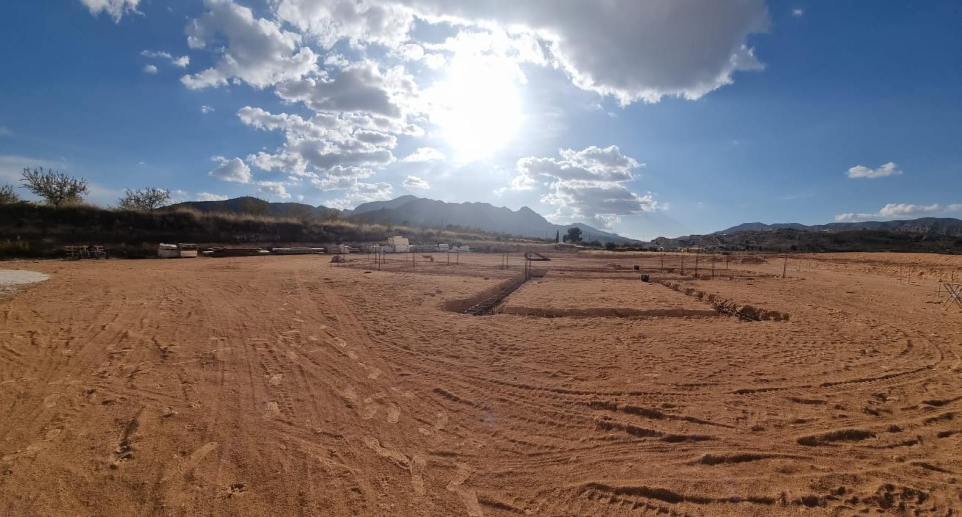 Villa individuelle avec piscine en construction à La Romana in Medvilla Spanje