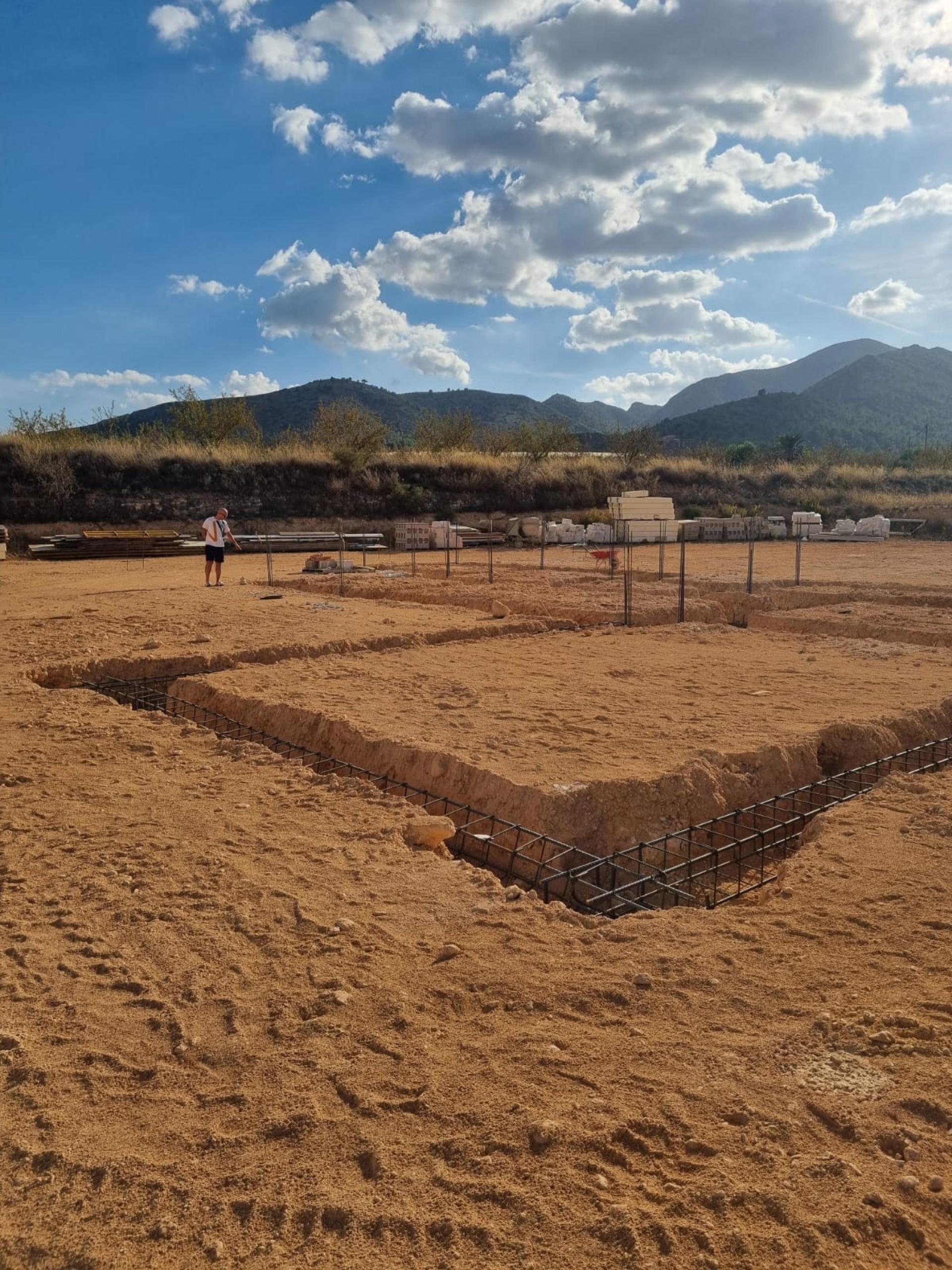 Villa individuelle avec piscine en construction à La Romana in Medvilla Spanje