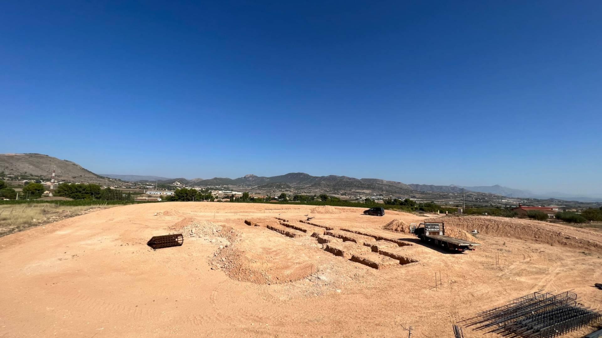 Villa individuelle avec piscine en construction à La Romana in Medvilla Spanje