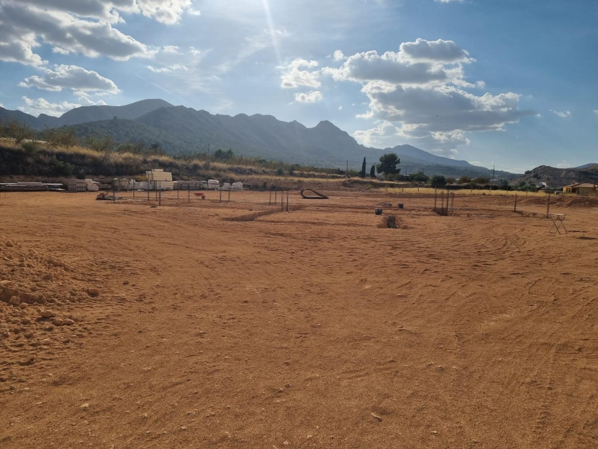 Villa individuelle avec piscine en construction à La Romana in Medvilla Spanje