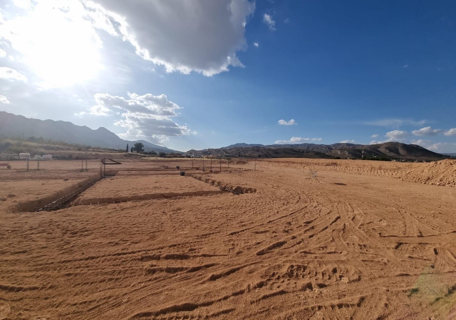 Villa individuelle avec piscine en construction à La Romana in Medvilla Spanje