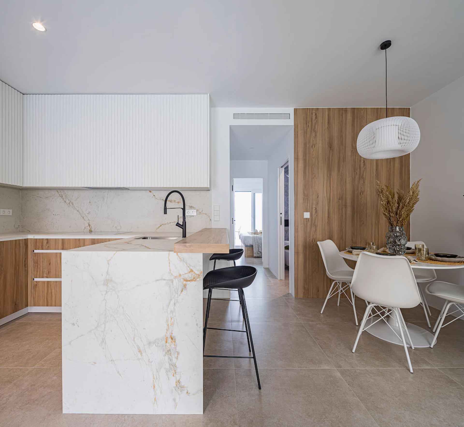 2 chambre Appartement - jardin à San Pedro Del Pinatar in Medvilla Spanje