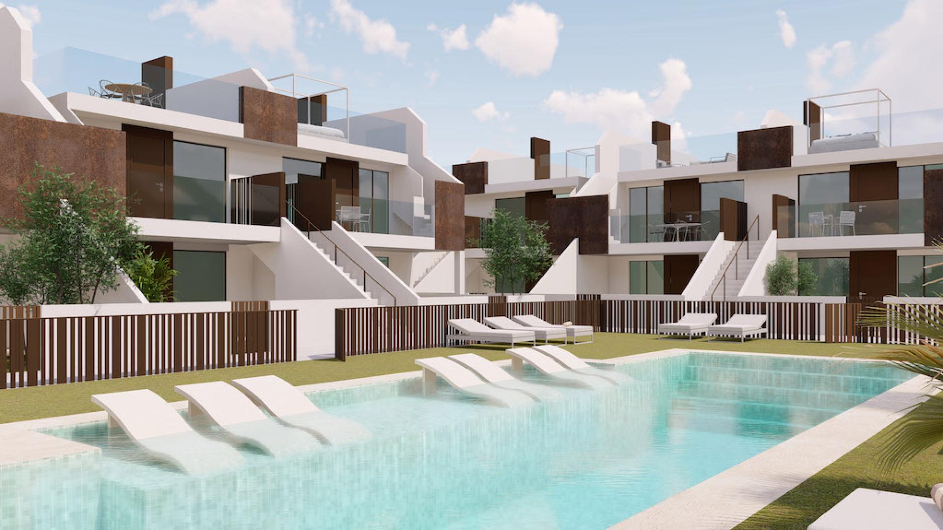 2 chambre Appartement - jardin à Pilar de la Horadada in Medvilla Spanje