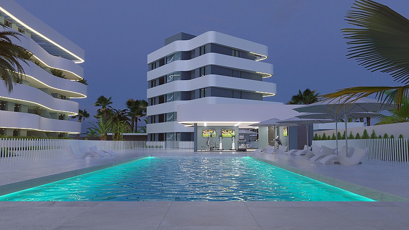 2 chambre Appartement - jardin à El Raso