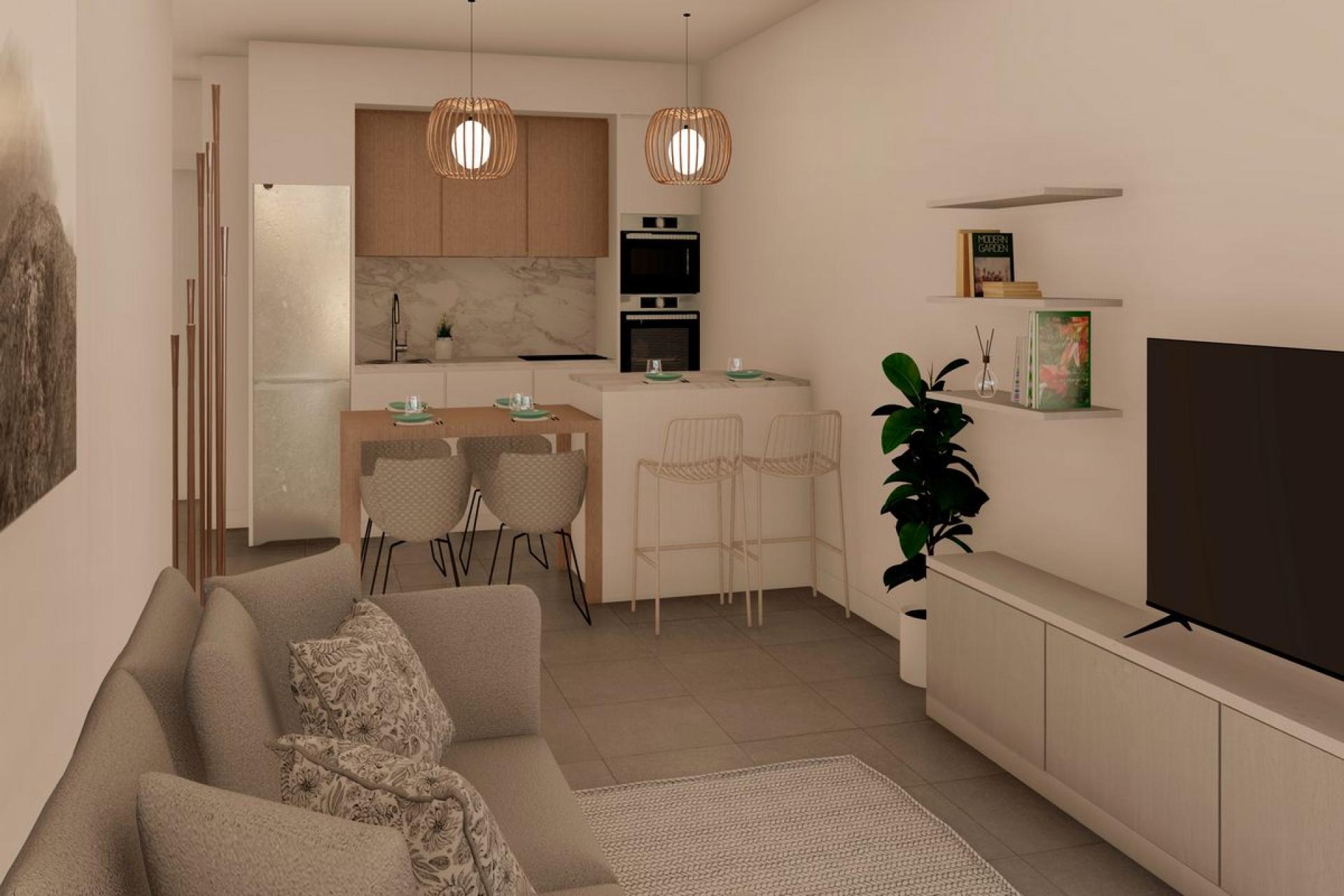 2 chambre Appartements - terrasse sur le toit à Roldán in Medvilla Spanje