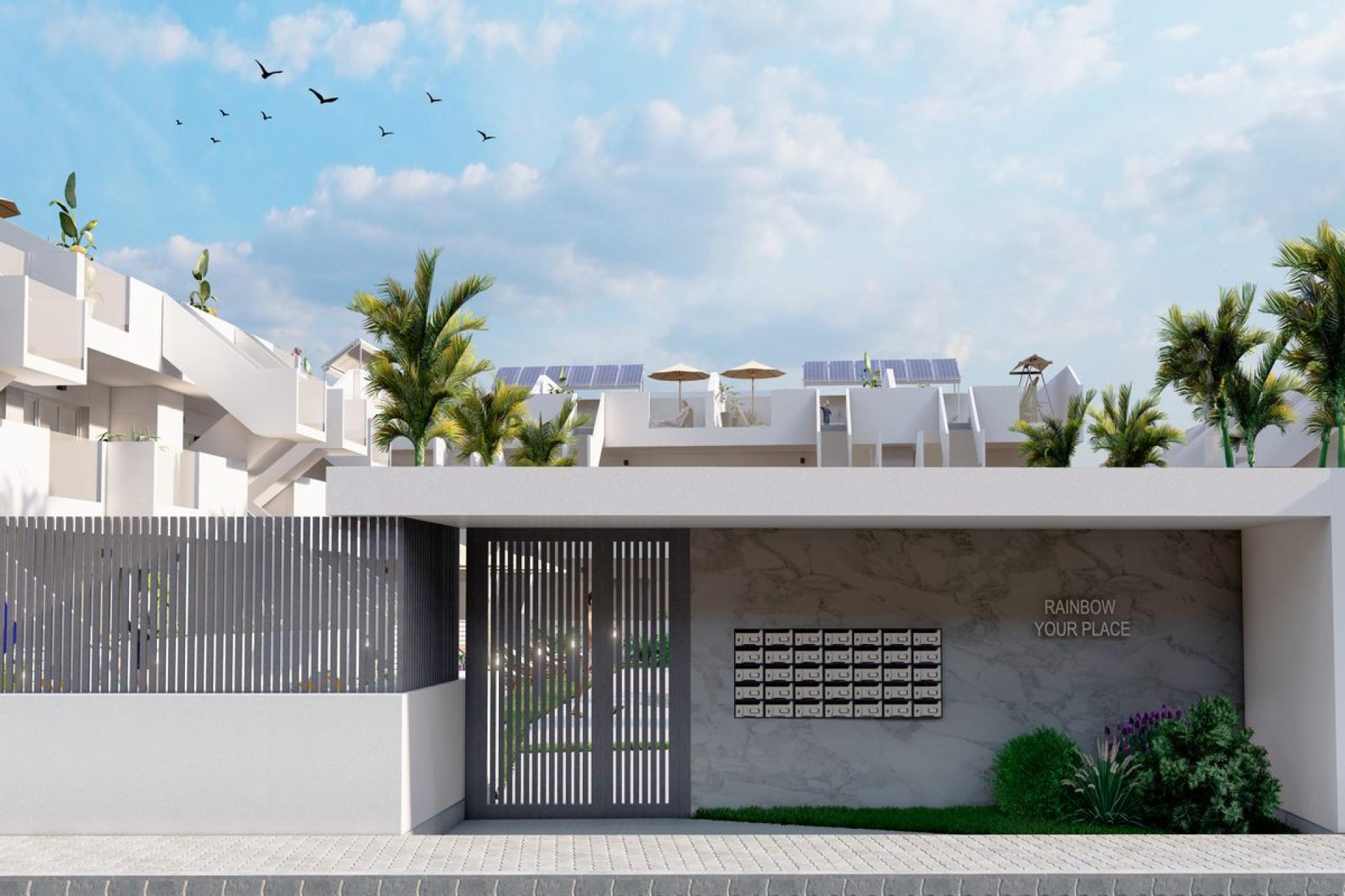 2 chambre Appartements - terrasse sur le toit à Roldán in Medvilla Spanje