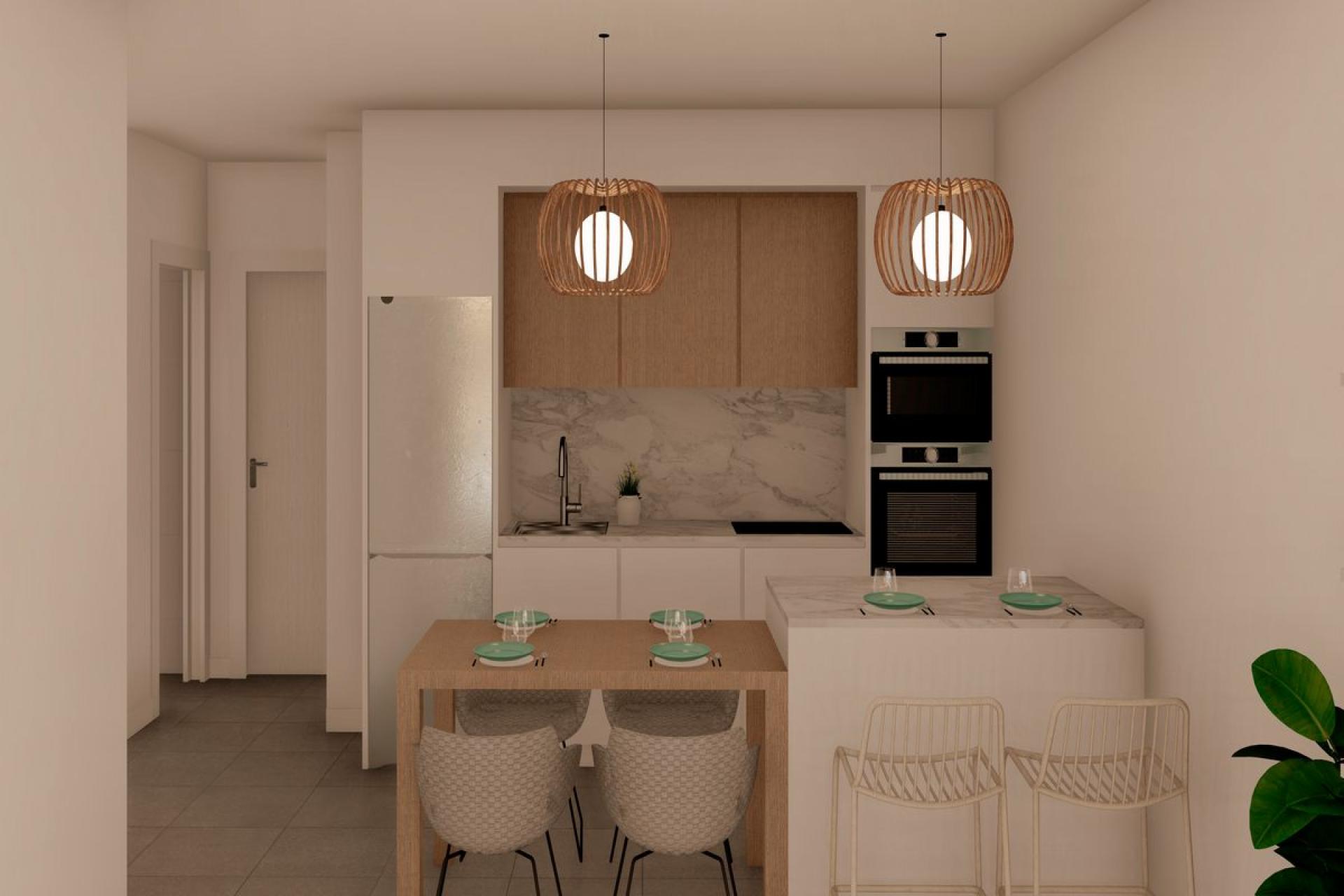 2 chambre Appartements - terrasse sur le toit à Roldán in Medvilla Spanje