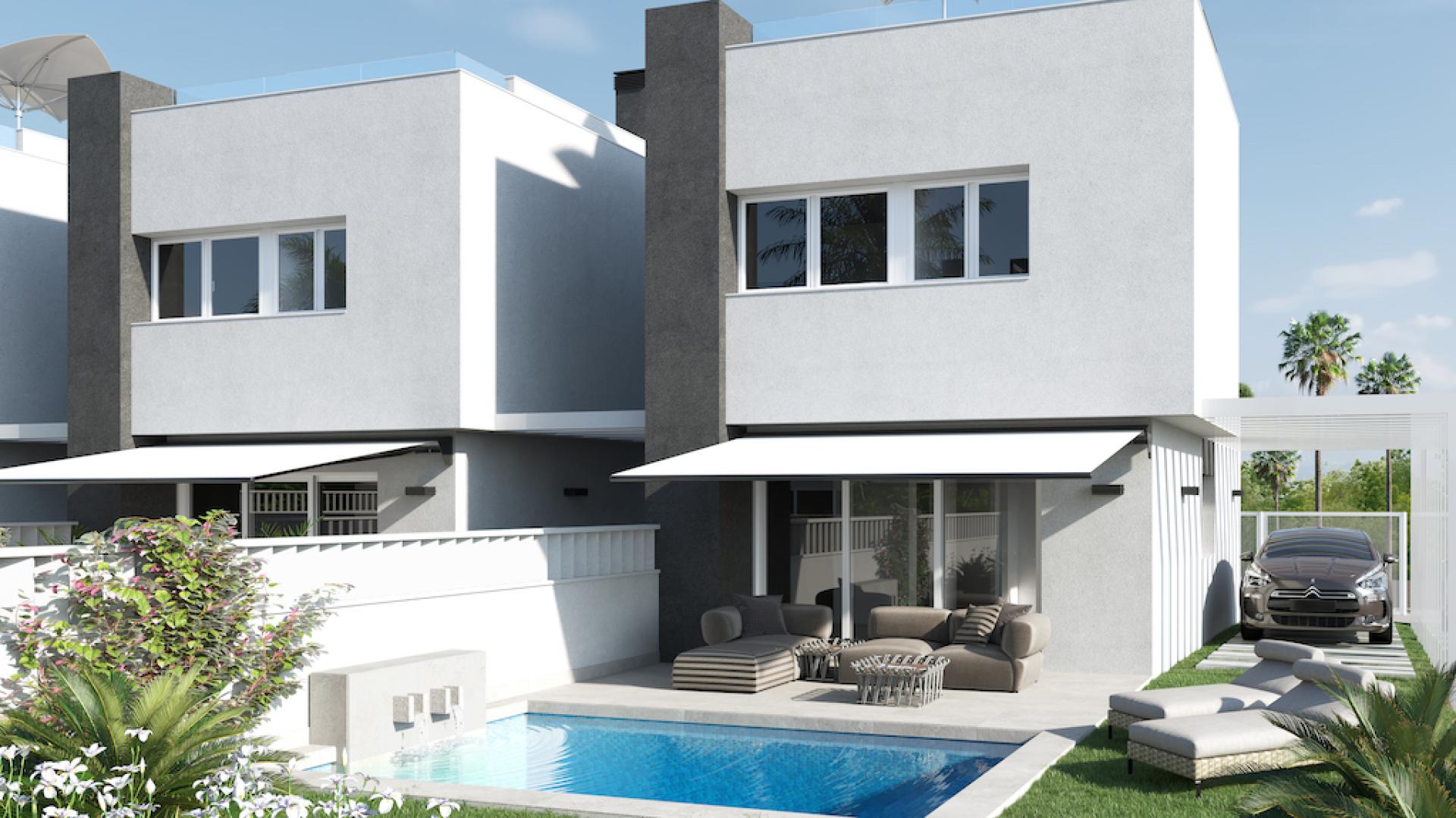 2 chambre Villa à Pilar de la Horadada in Medvilla Spanje