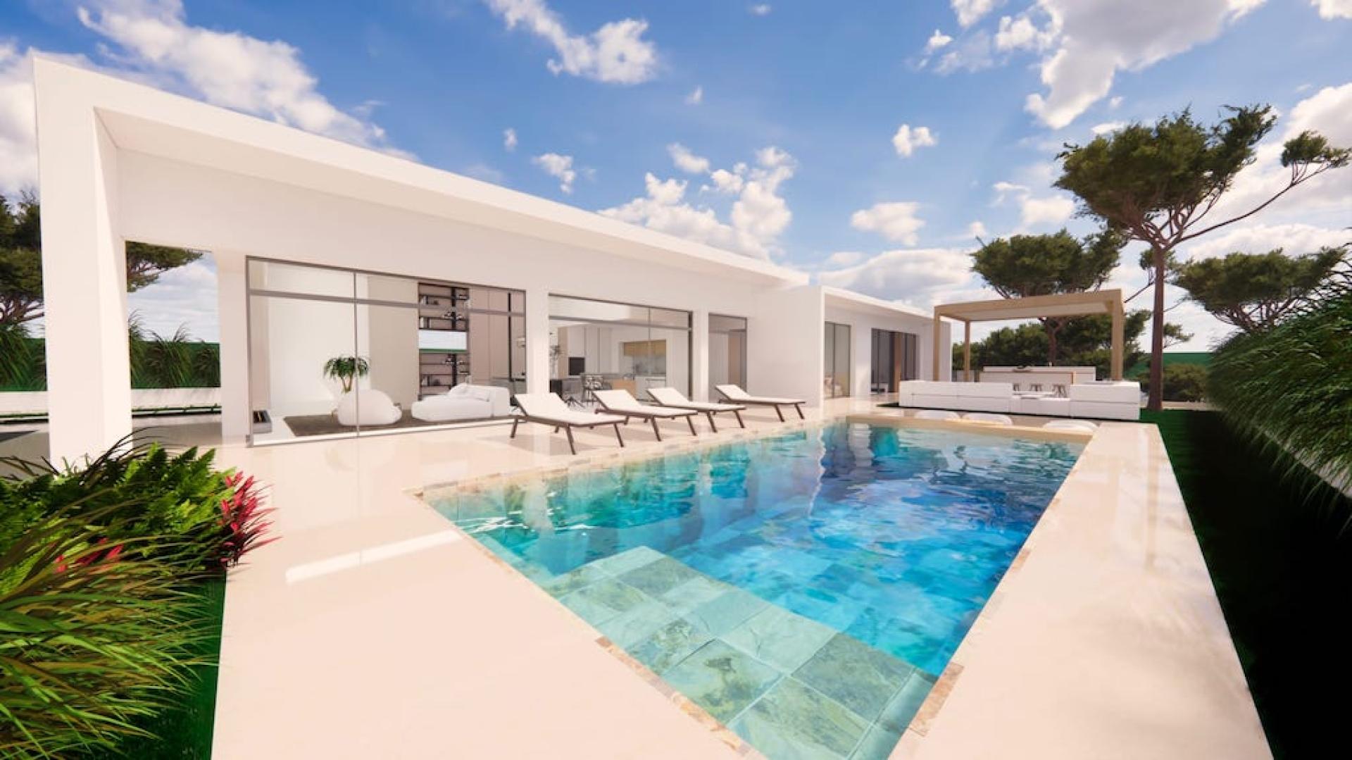 3 chambre Villa à Pinar De Campoverde in Medvilla Spanje