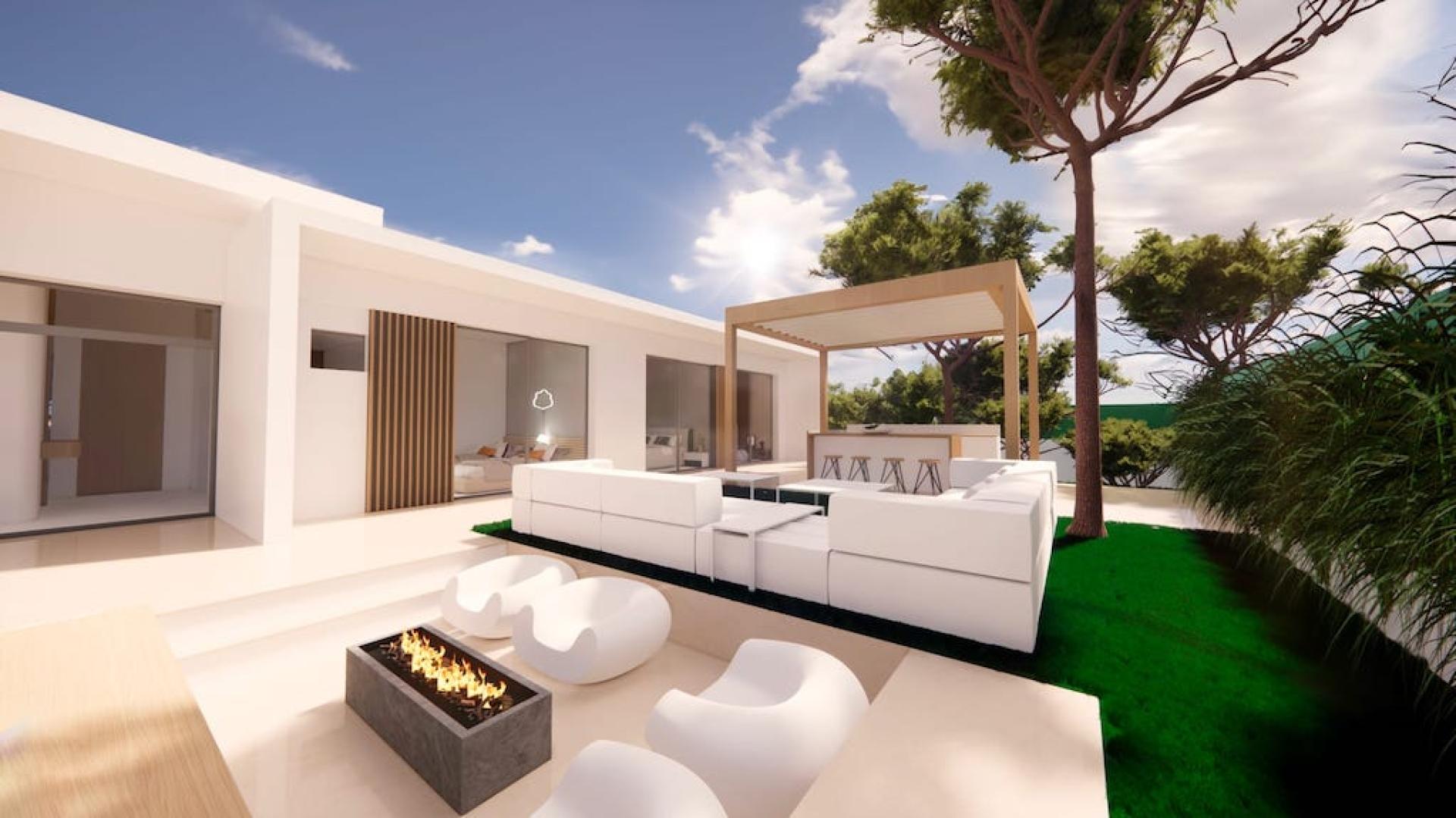 3 chambre Villa à Pinar De Campoverde in Medvilla Spanje