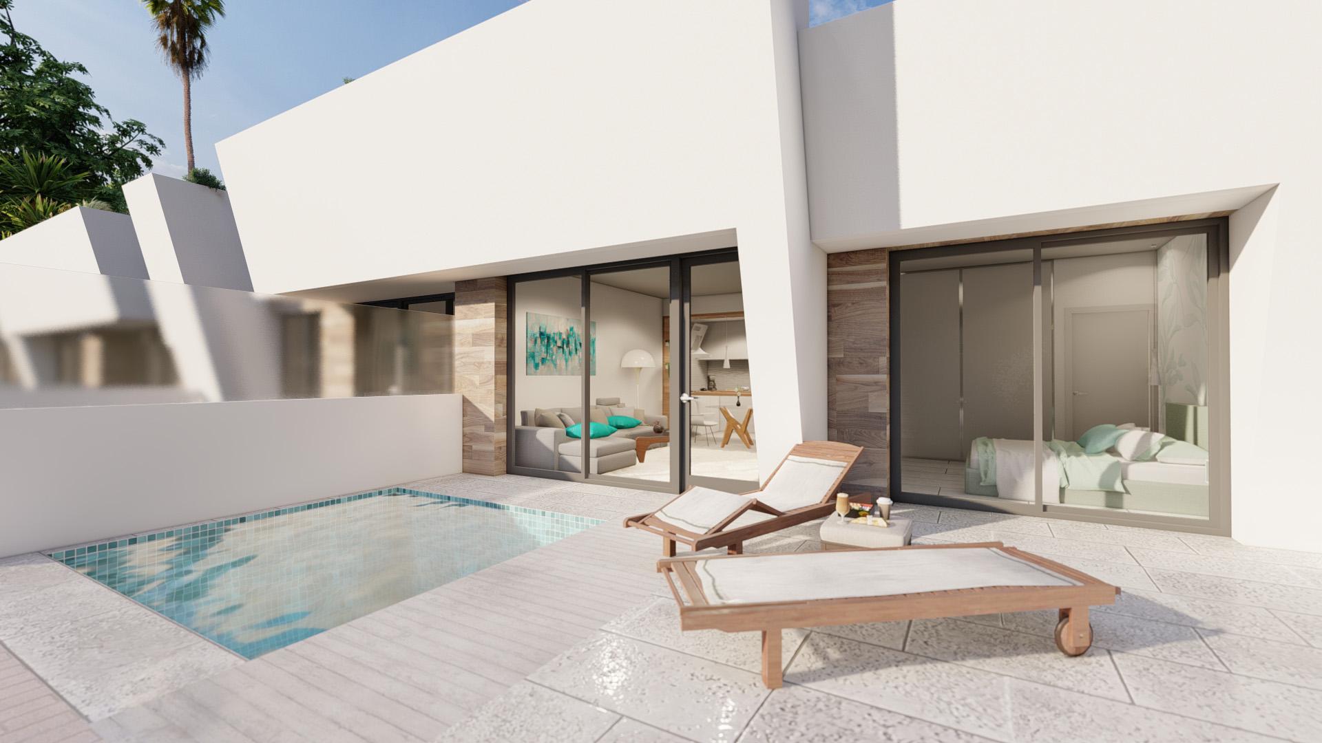 3 chambre Villa à Torre Pacheco in Medvilla Spanje