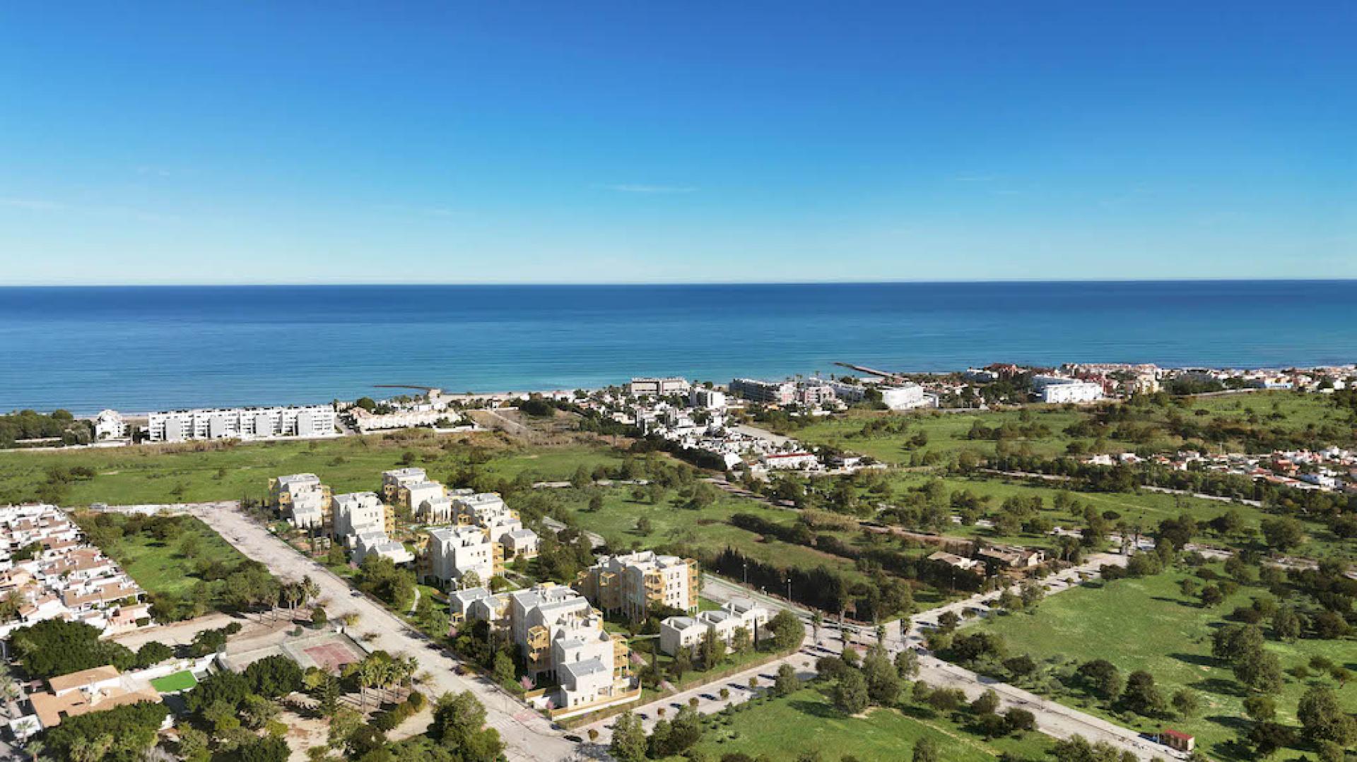 2 chambre Appartements - terrasse sur le toit à Denia in Medvilla Spanje
