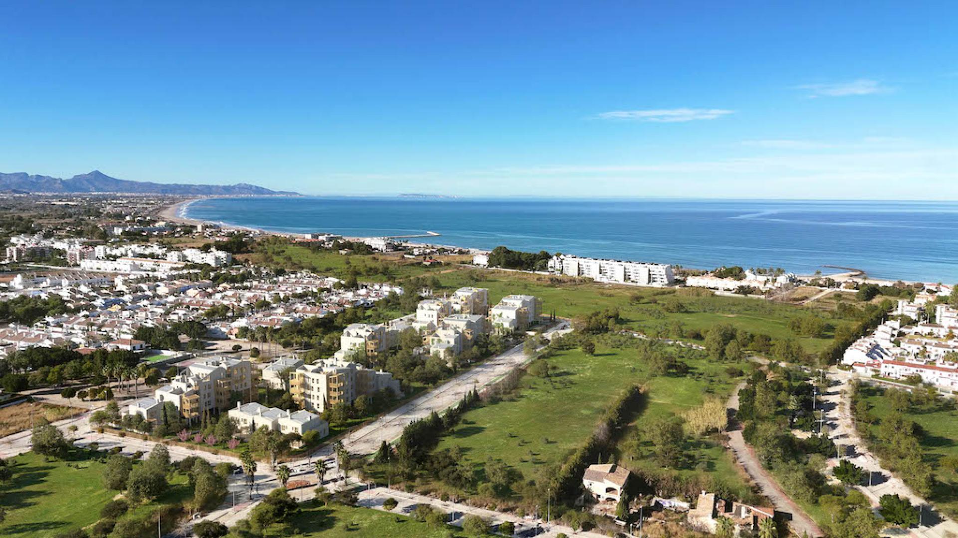 2 chambre Appartements - terrasse sur le toit à Denia in Medvilla Spanje