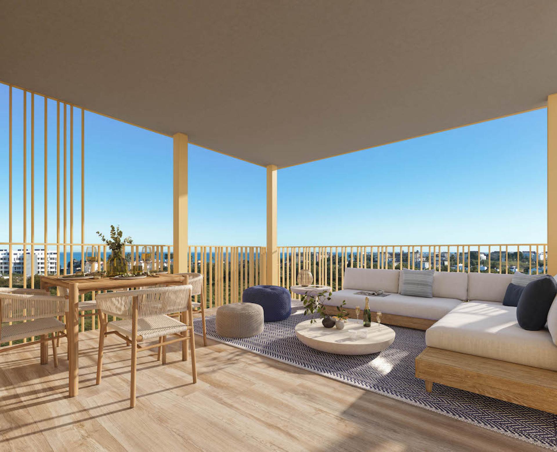 2 chambre Appartements - terrasse sur le toit à Denia in Medvilla Spanje
