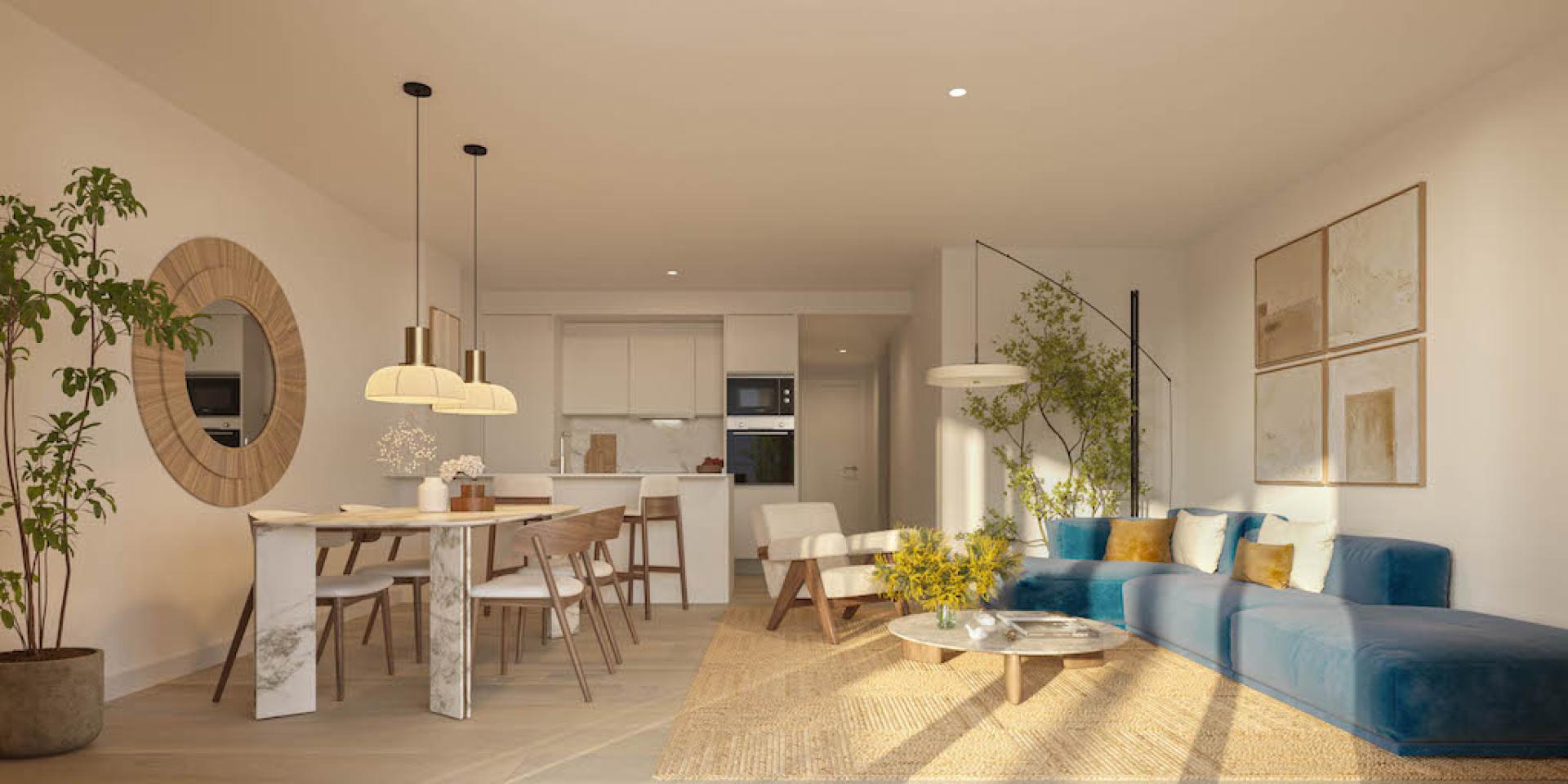2 chambre Appartements - terrasse sur le toit à Denia in Medvilla Spanje
