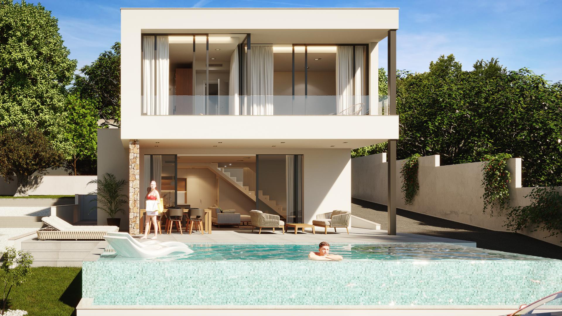 4 chambre Villa à Pinar De Campoverde in Medvilla Spanje