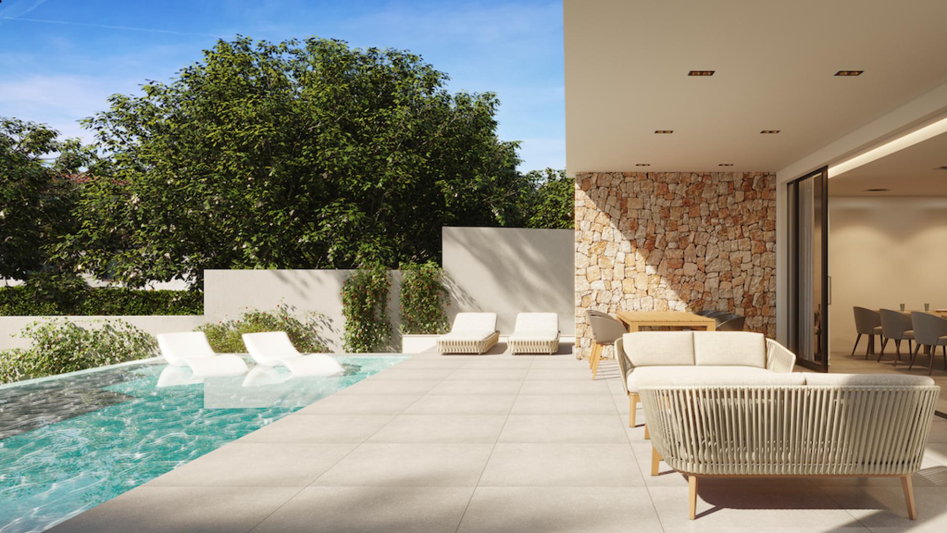 4 chambre Villa à Pinar De Campoverde in Medvilla Spanje