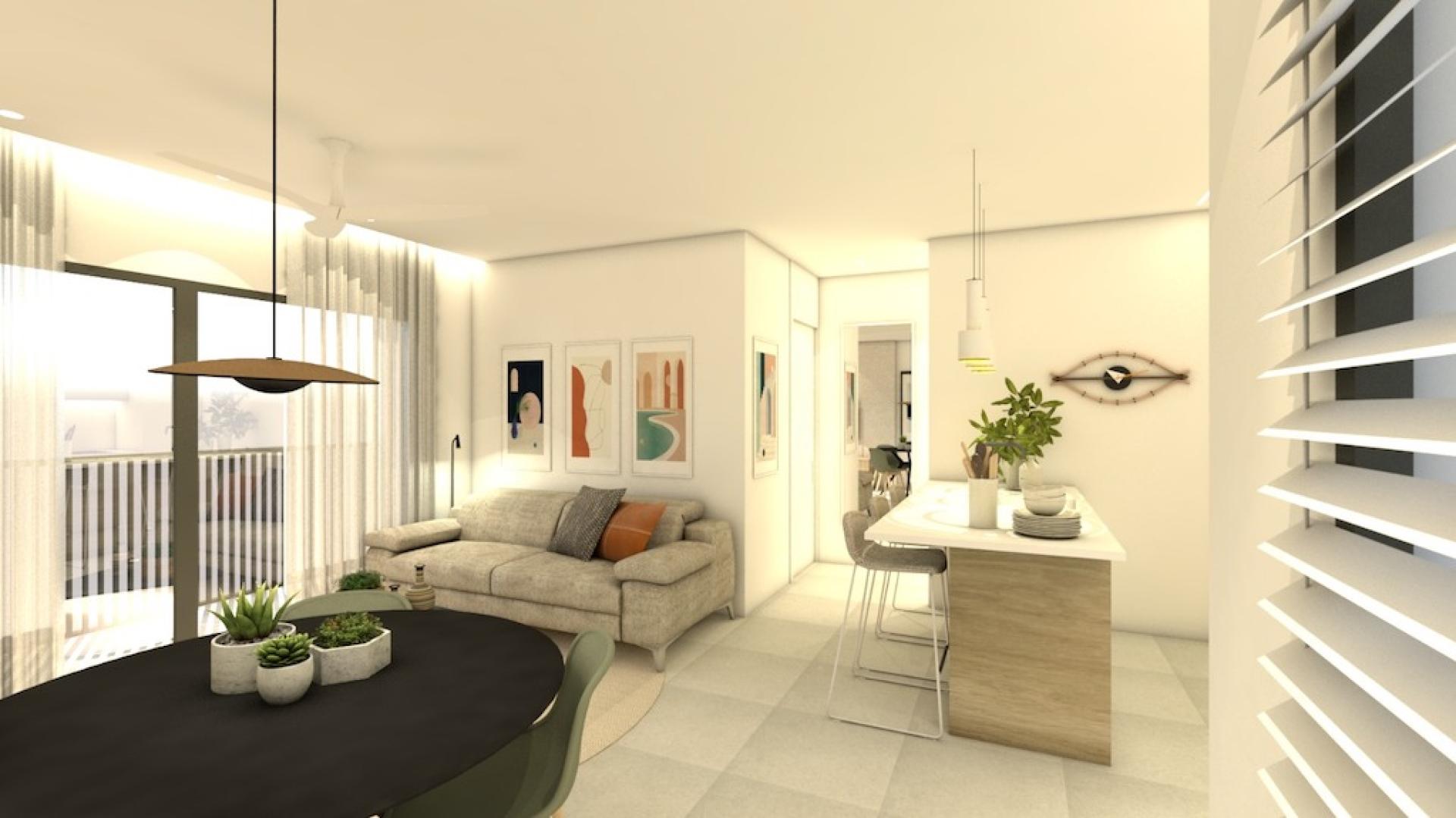 1 chambre Appartement à Santiago de la Ribera - Nouvelle construction in Medvilla Spanje