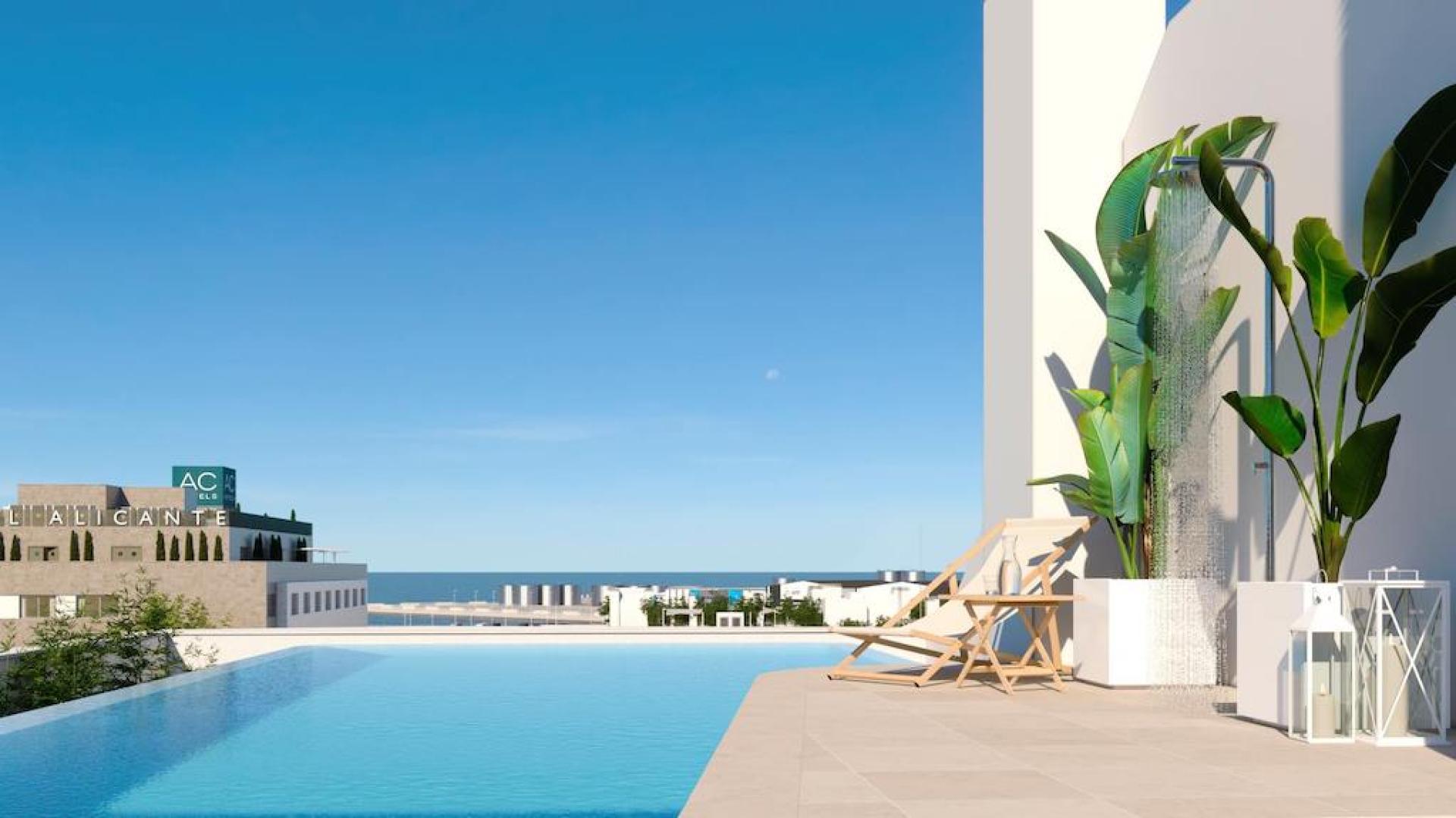 4 chambre Appartement - terrasse à Alicante in Medvilla Spanje