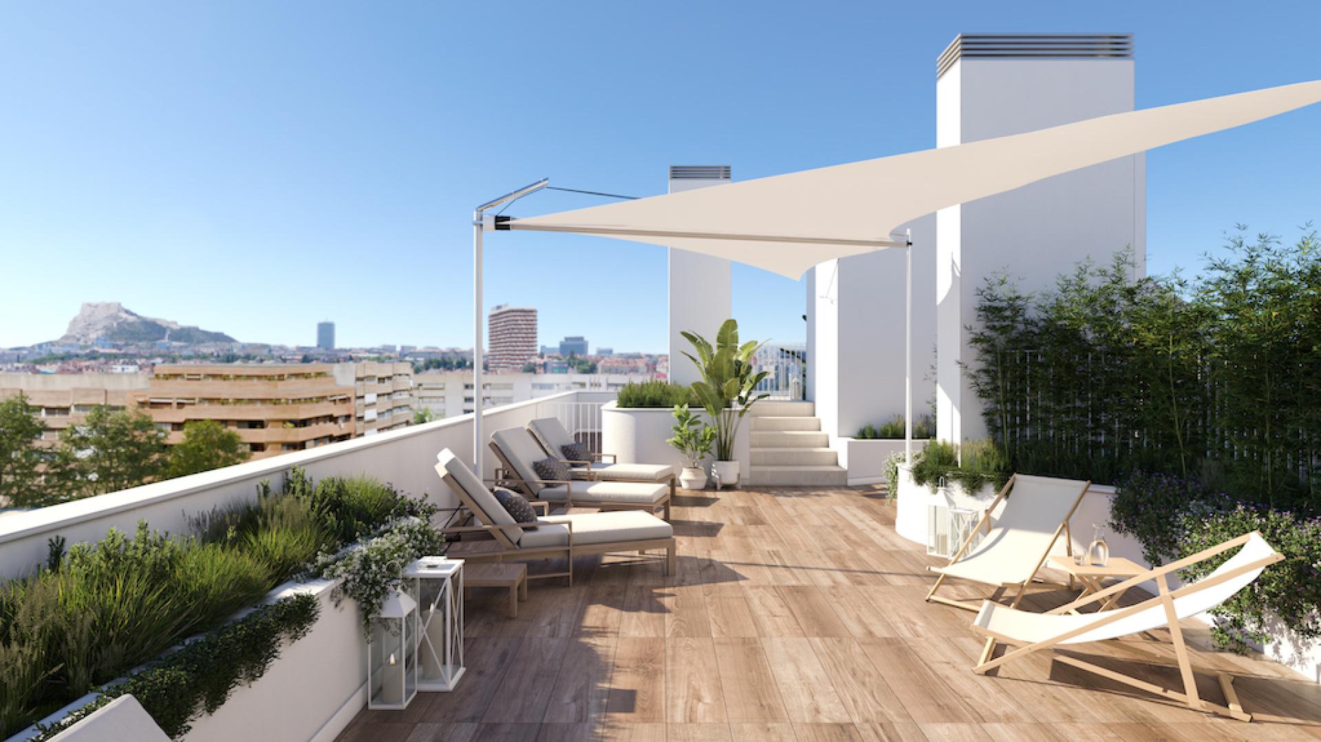 4 chambre Appartement - terrasse à Alicante in Medvilla Spanje