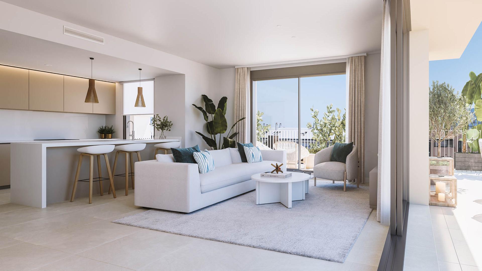4 chambre Appartement - jardin à Denia - Nouvelle construction in Medvilla Spanje