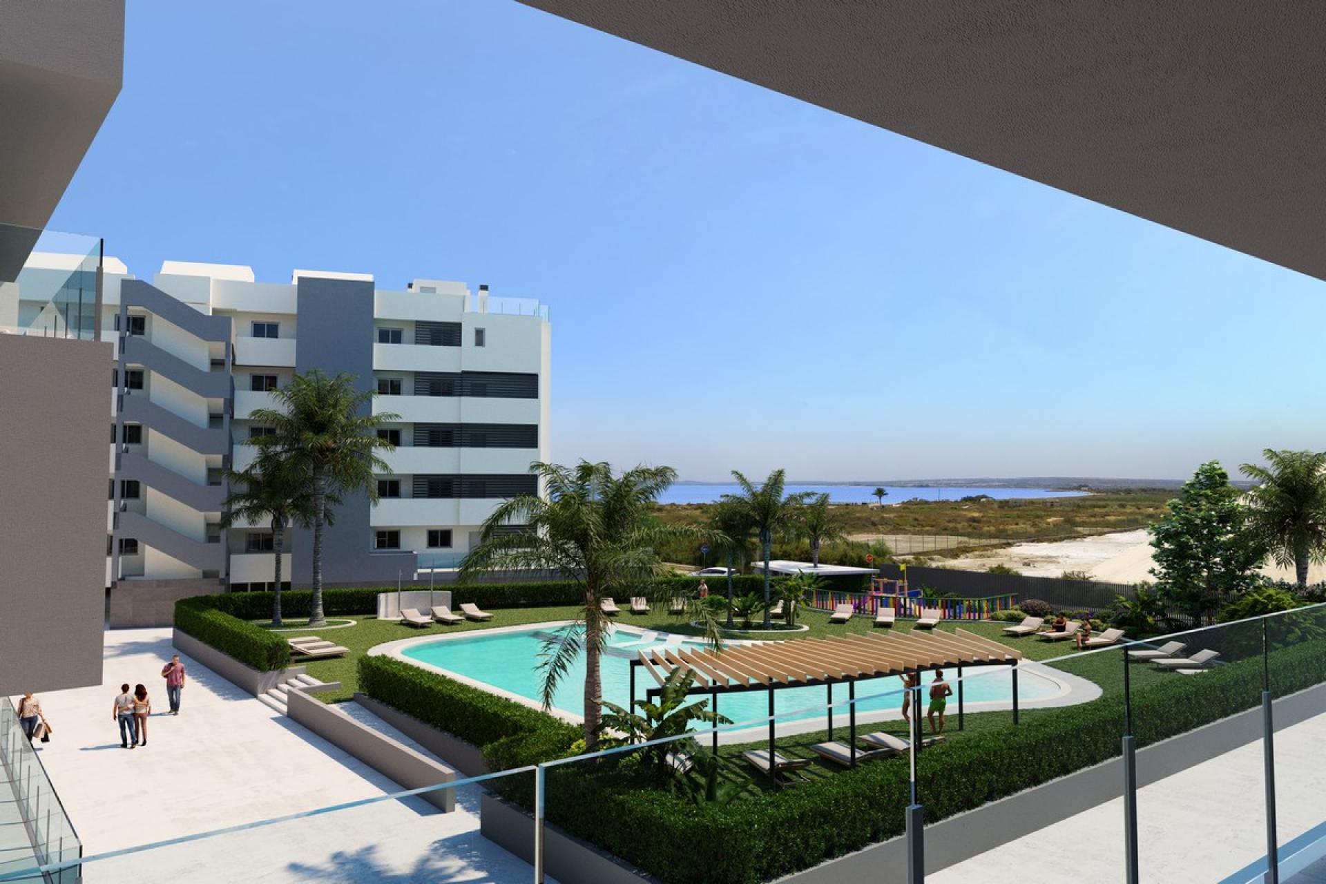 3 chambre Appartements - terrasse sur le toit à Santa Pola in Medvilla Spanje