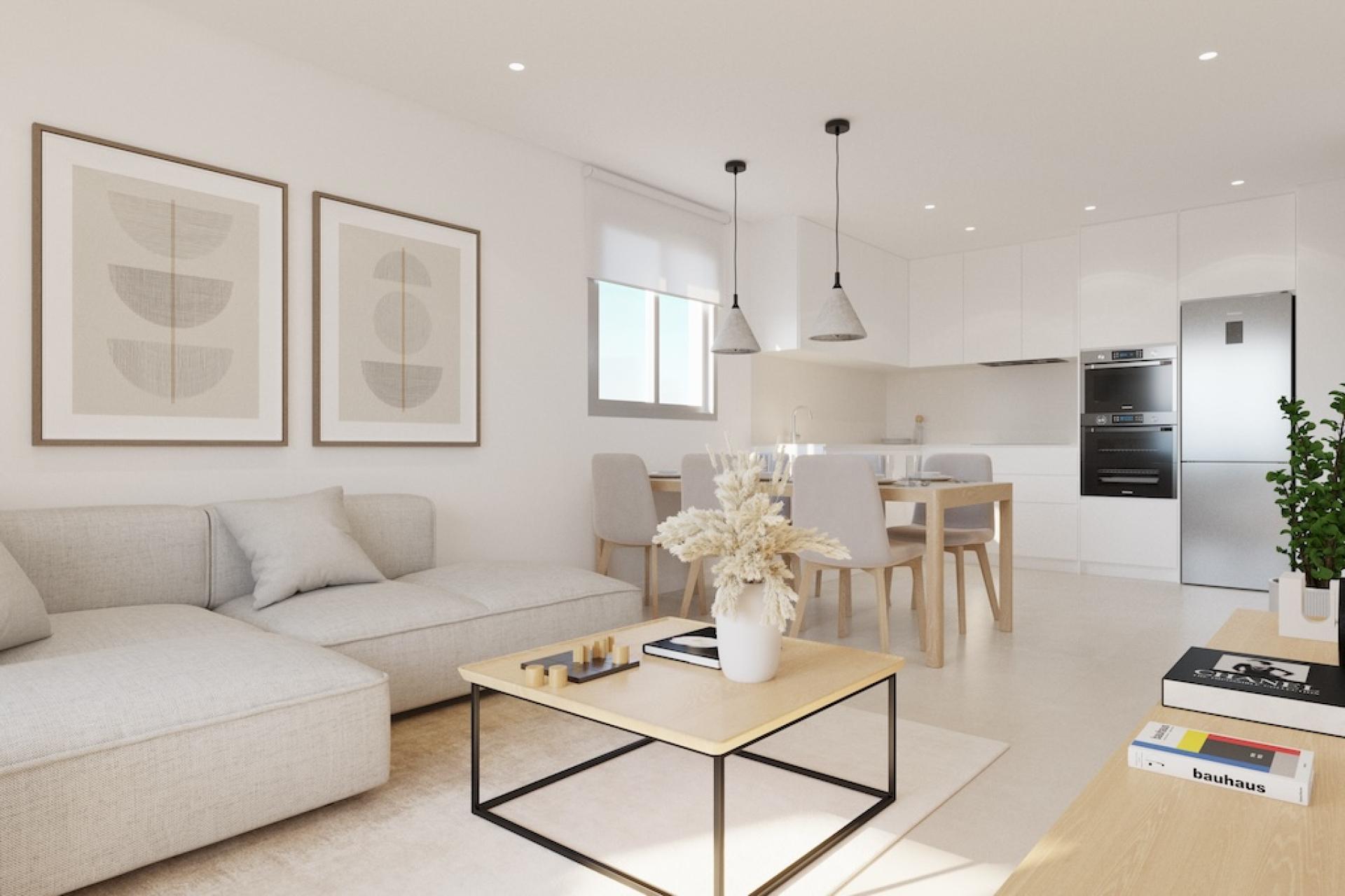 3 chambre Appartements - terrasse sur le toit à Santa Pola in Medvilla Spanje
