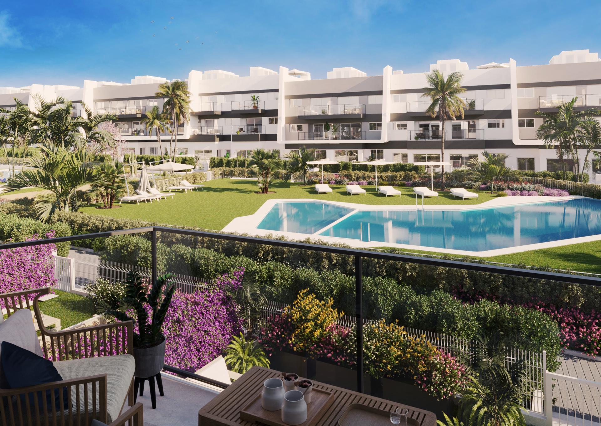 3 chambre Appartement - jardin à Gran Alacant in Medvilla Spanje