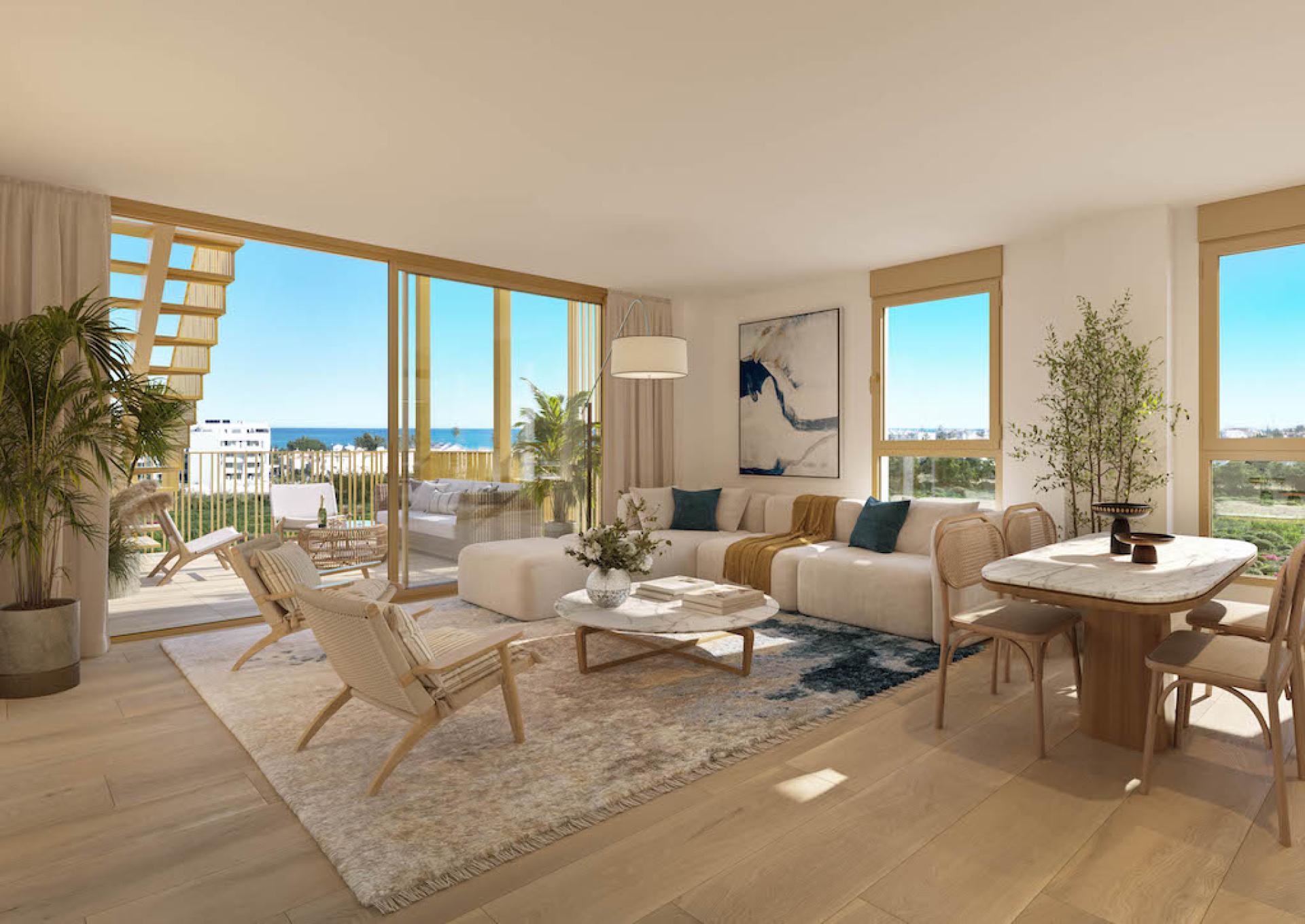 2 chambre Appartement - jardin à Denia in Medvilla Spanje