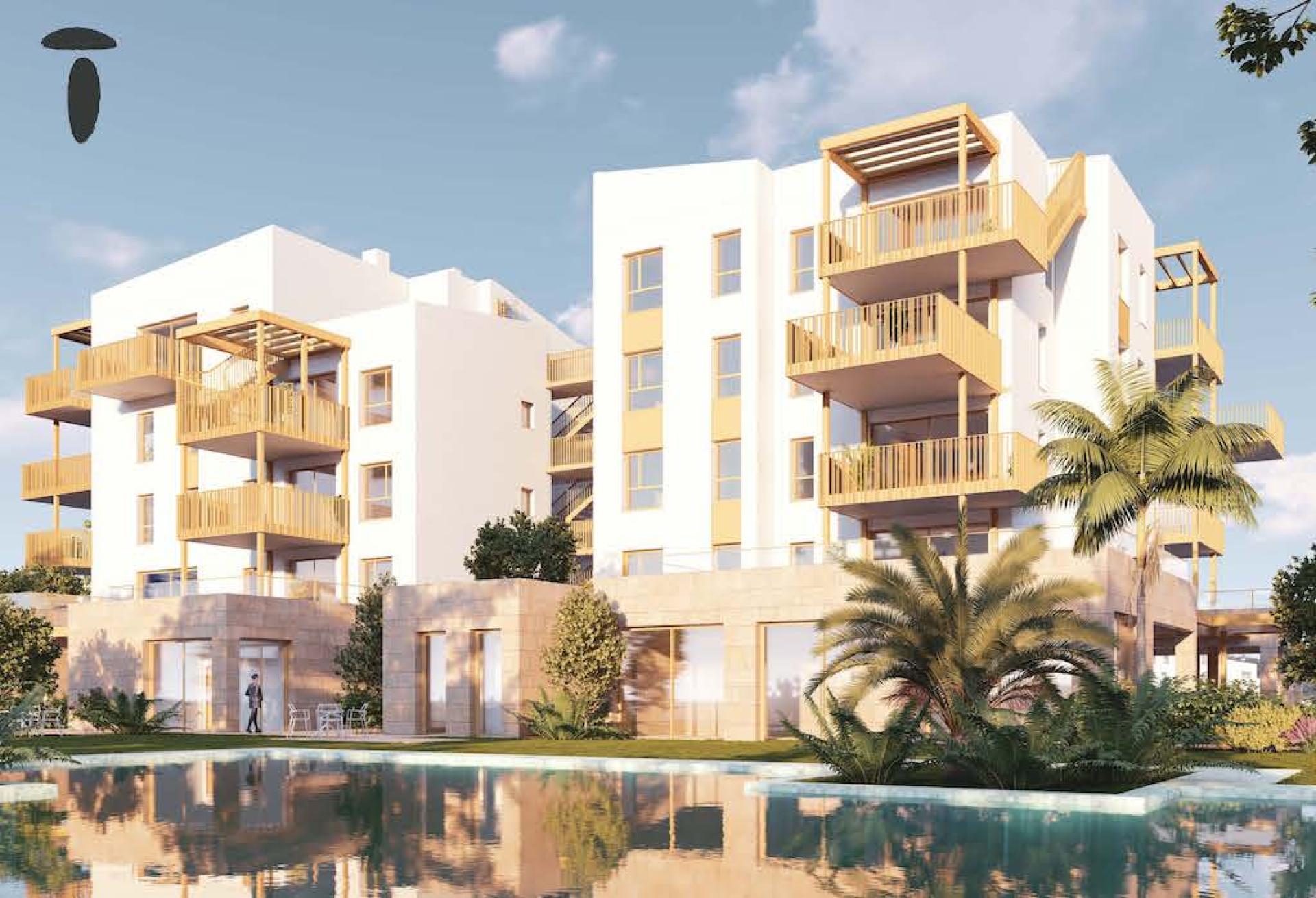 2 chambre Appartements - terrasse sur le toit à Denia - Nouvelle construction in Medvilla Spanje