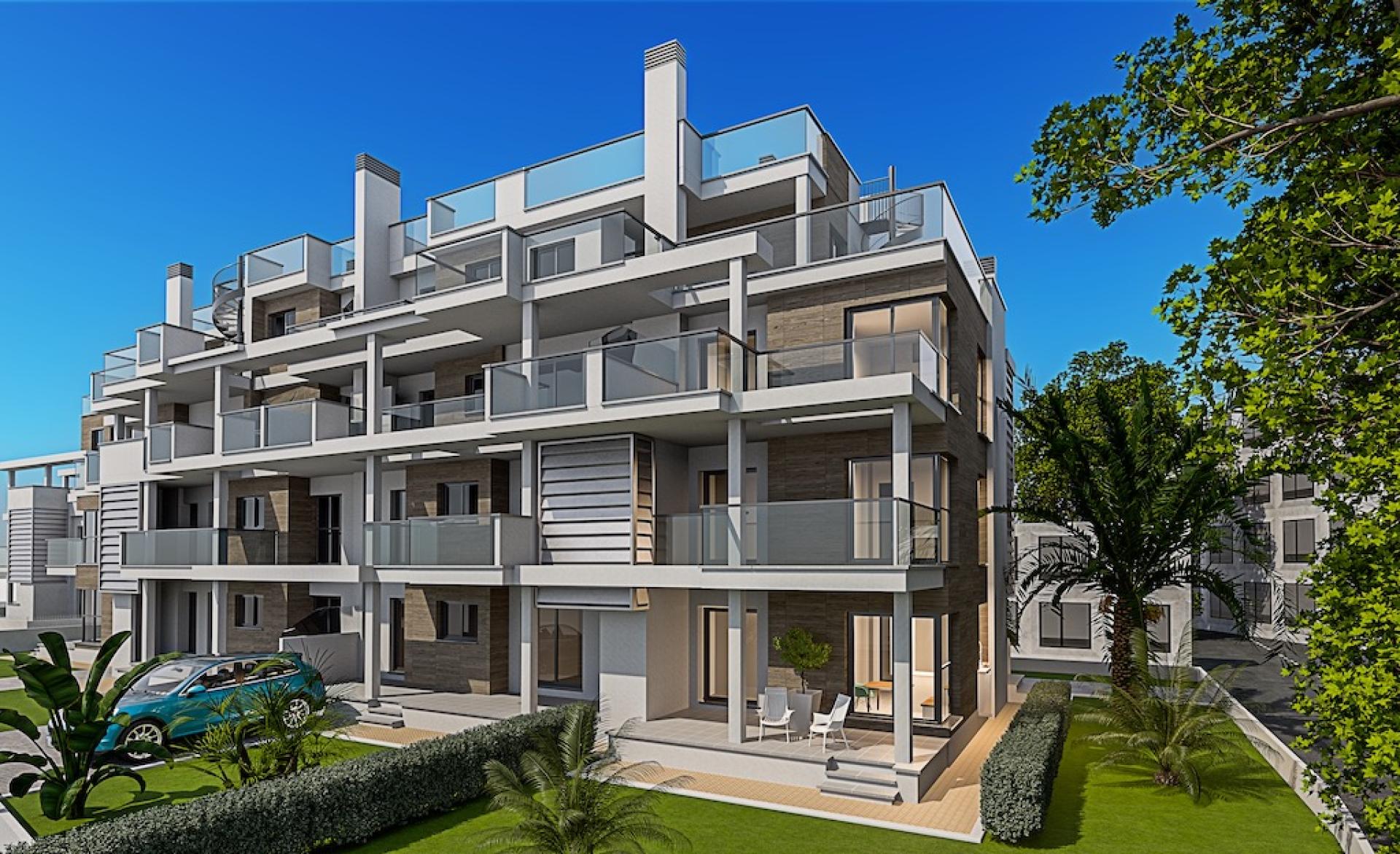 3 chambre Appartement - terrasse à Denia in Medvilla Spanje