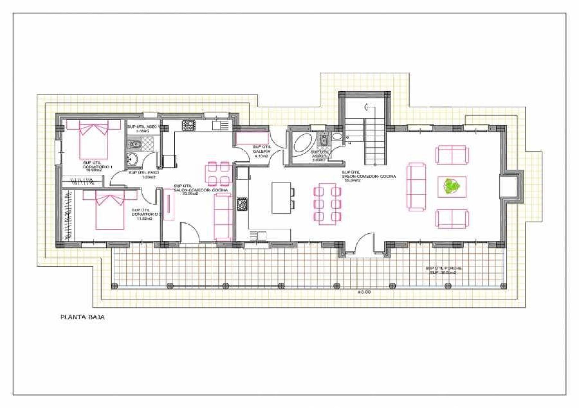 Nouvelles villas de luxe avec piscine inc. terre, licences en Alicante, Pinoso in Medvilla Spanje