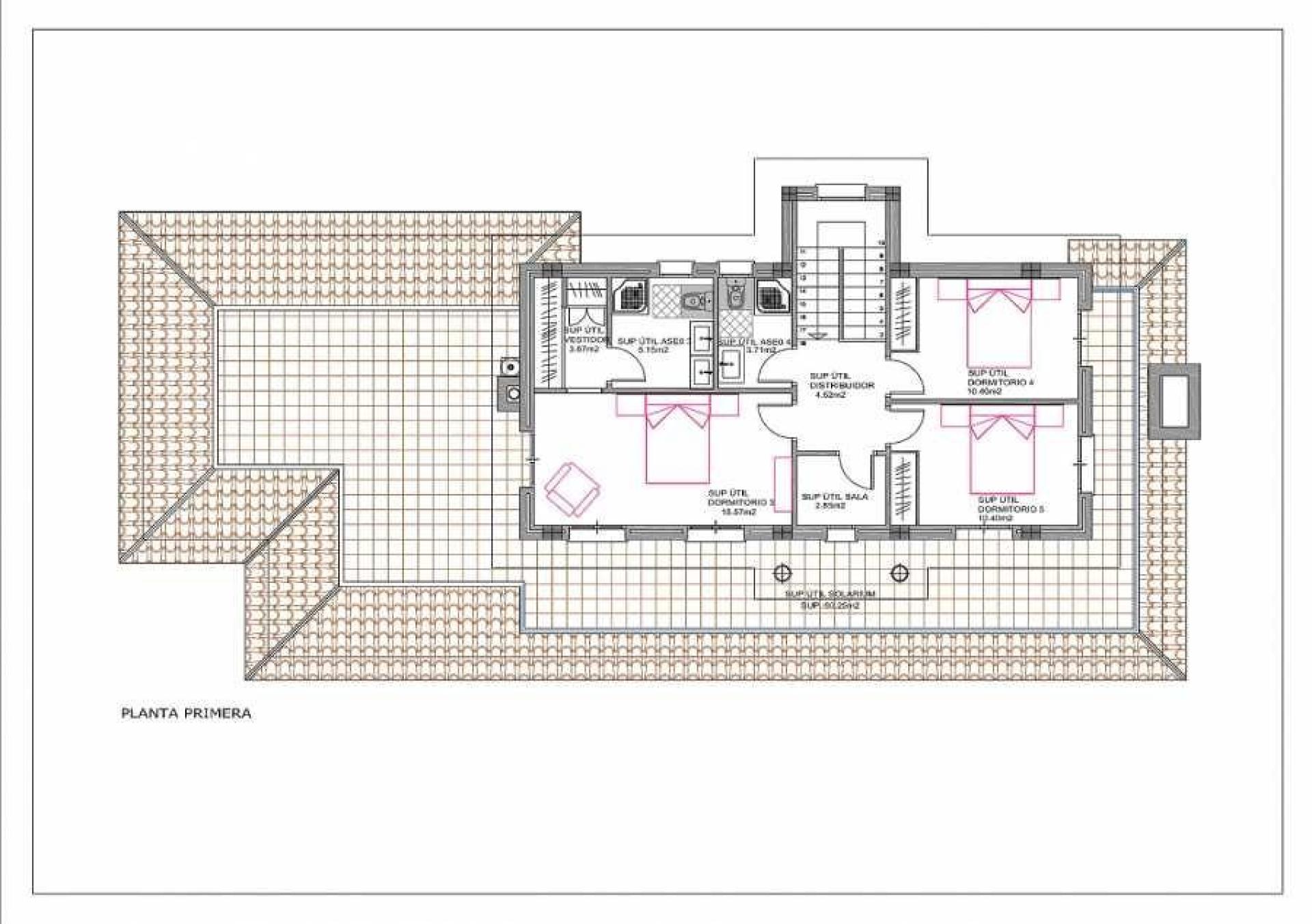 Nouvelles villas de luxe avec piscine inc. terre, licences en Alicante, Pinoso in Medvilla Spanje