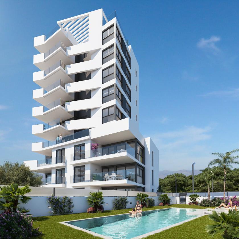 3 chambre Appartement - jardin à Guardamar del Segura in Medvilla Spanje