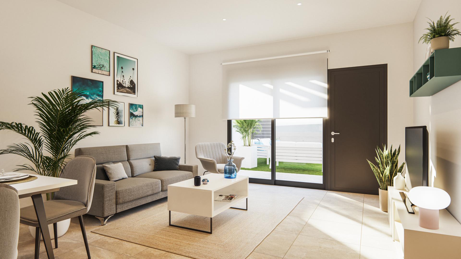 2 chambre Appartements - terrasse sur le toit à Aguilas in Medvilla Spanje